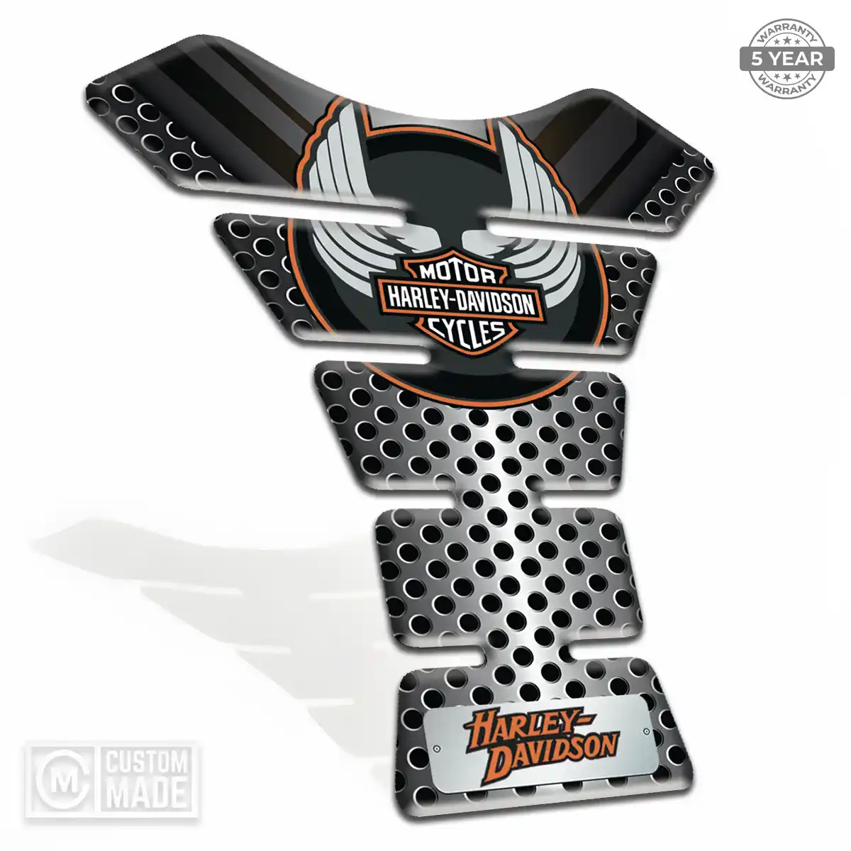 Harley Tank Fuse Pad Motorcycle Sleek Style