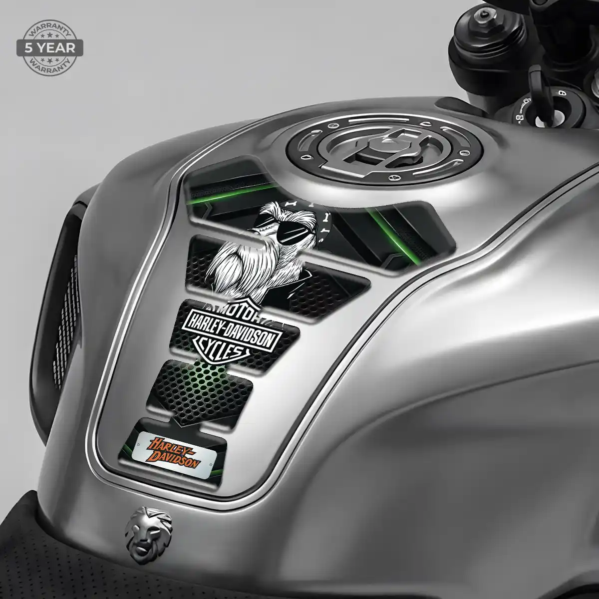Harley Tank Fuse Pad Refined Design