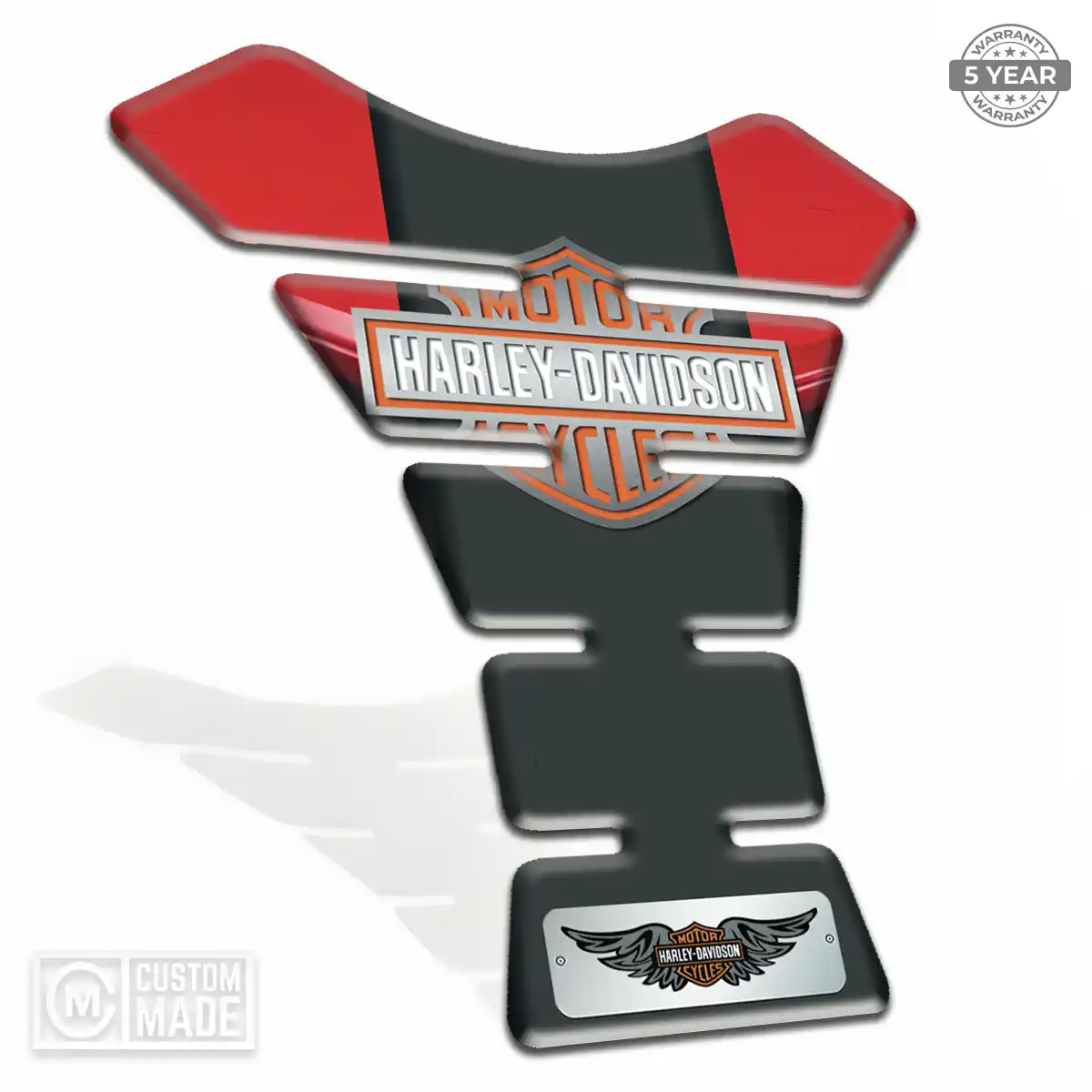Harley Tank Fuse Pad Sleek Style