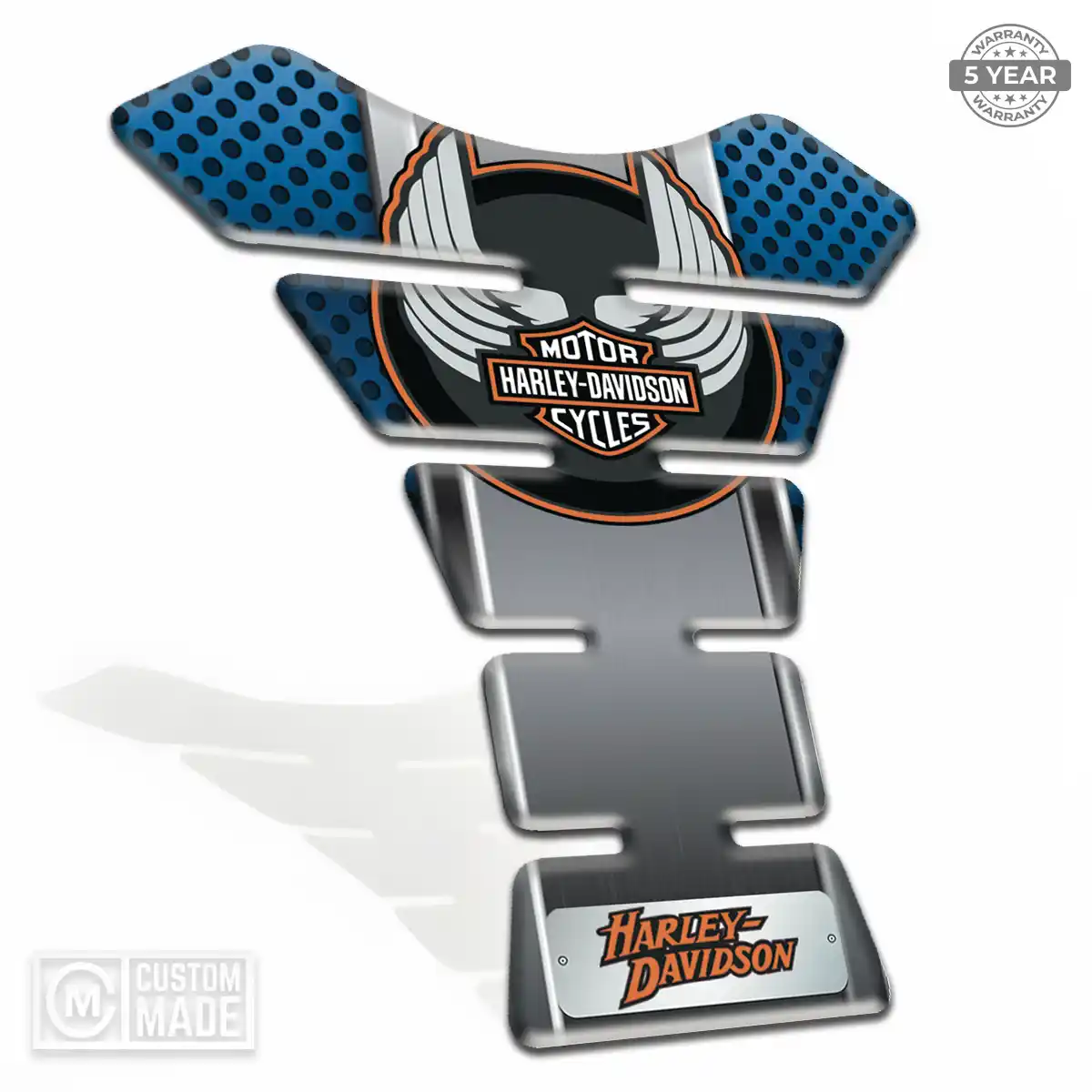 Harley Tank Fuse Pads Motorbike Superior Craft