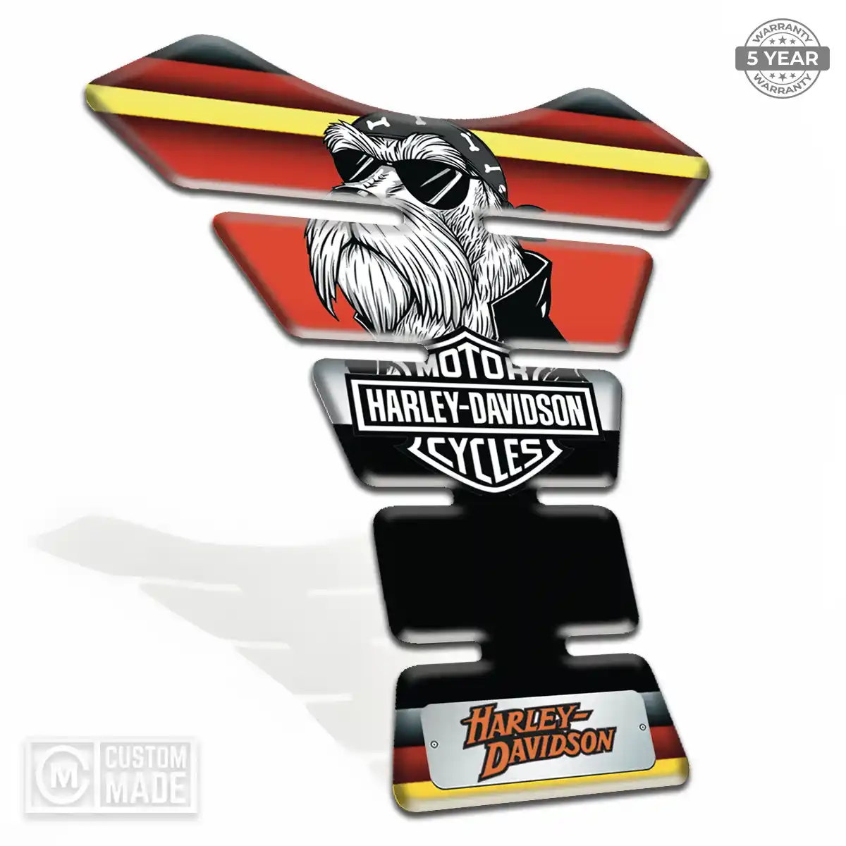 Harley Tank Fuse Pads Motorcycle Prime Quality