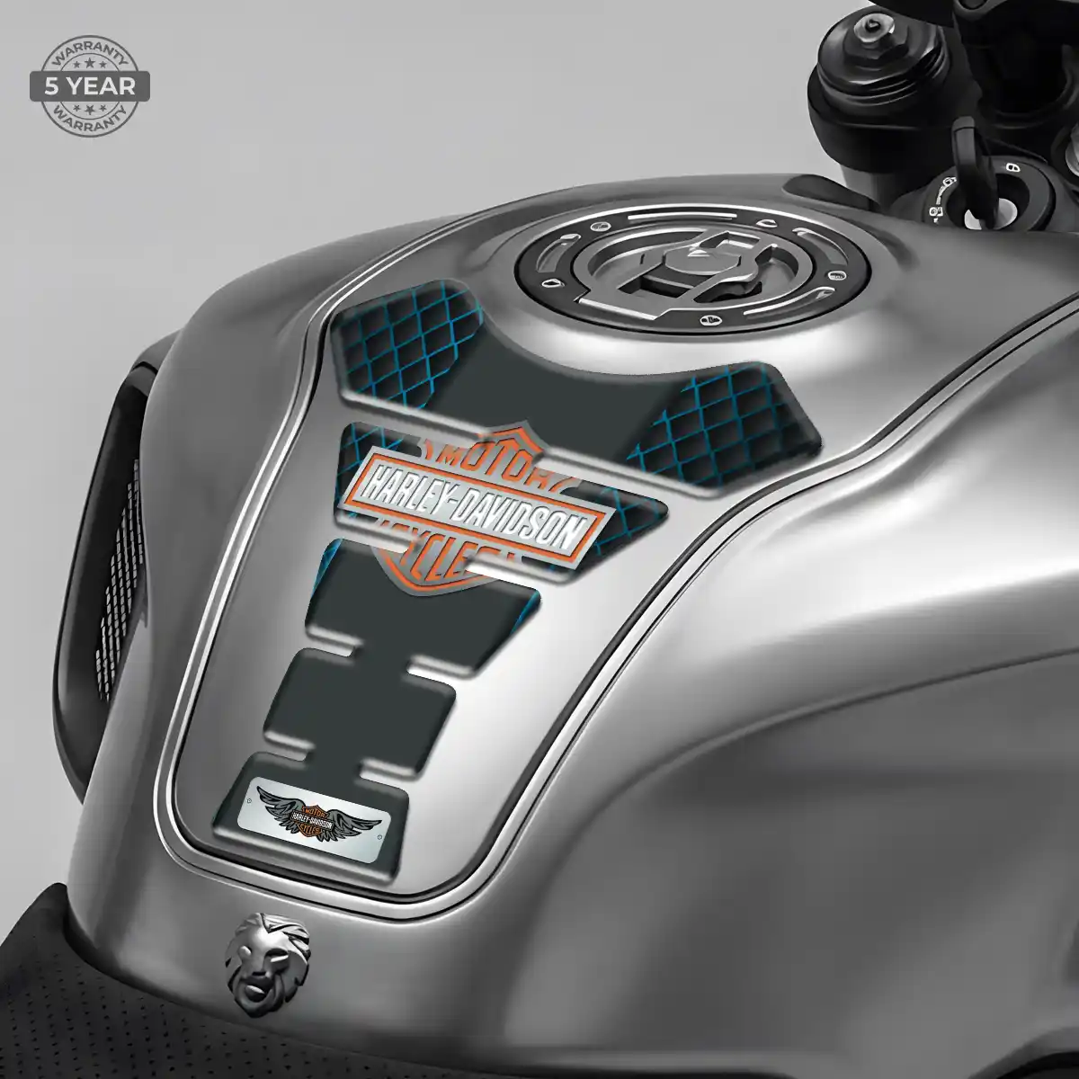 Harley Tank Fuse Pads Refined Design