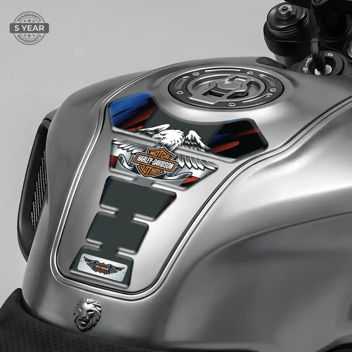 Harley Tank Fuse Pads Sleek Style