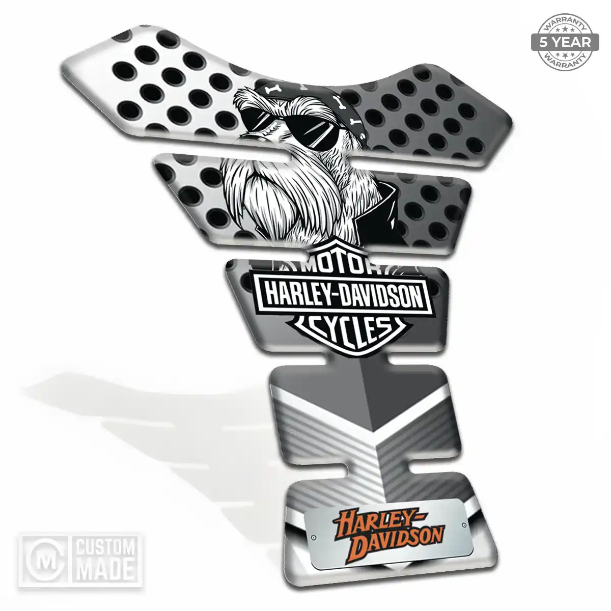 Harley Tank Fuse Protector Motorcycle Refined Design