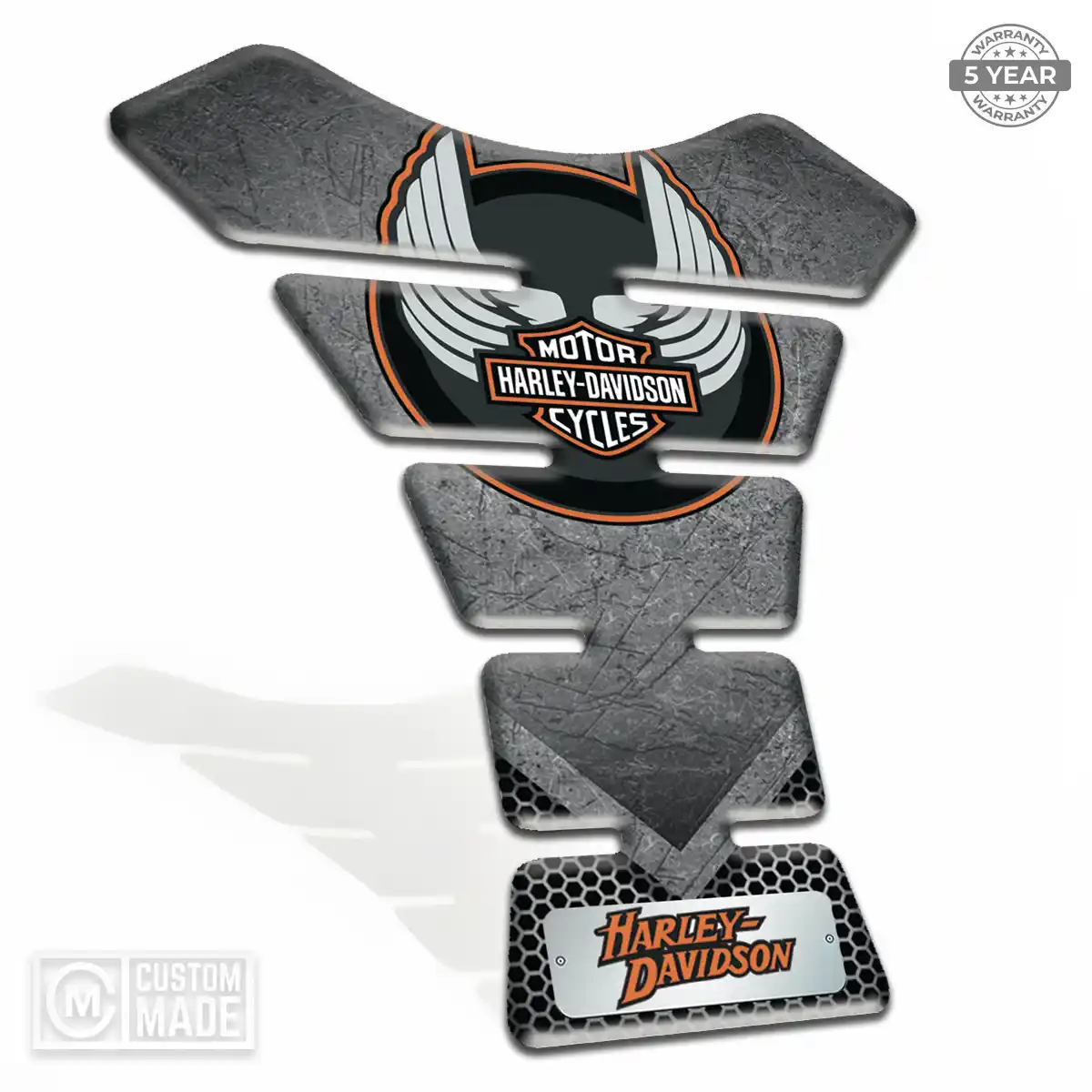 Harley Tank Fuse Protector Motorcycle Signature Grade