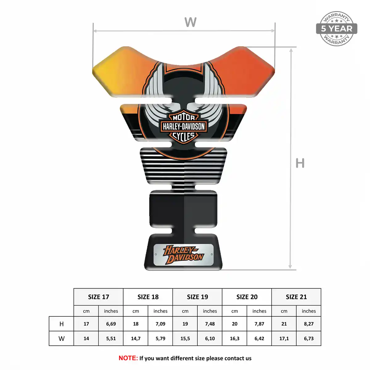 Harley Tank Fuse Sleek Style