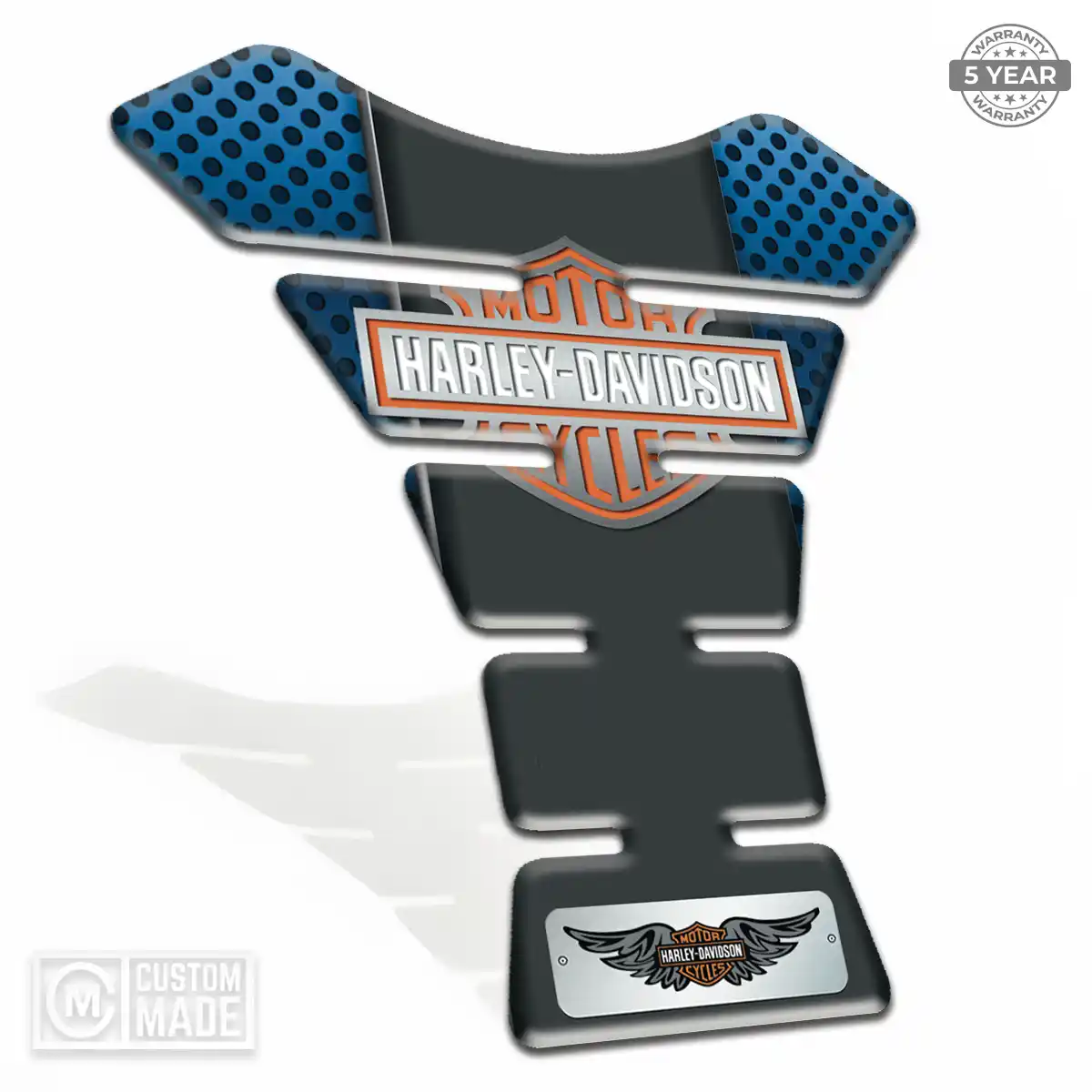 Harley Tank Grip Pad Sleek Style