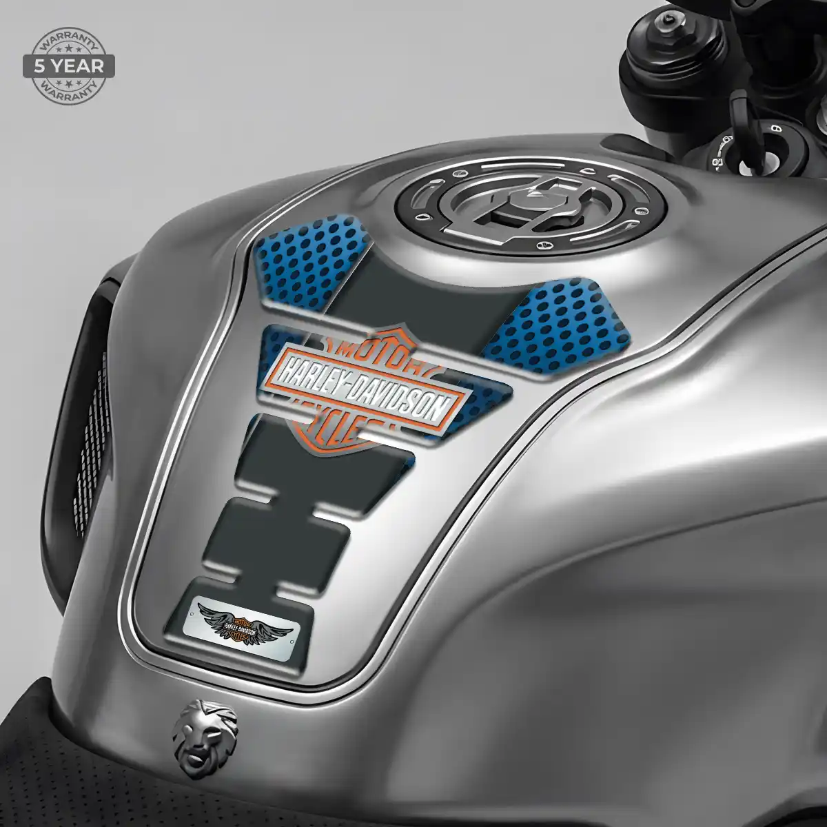Harley Tank Grip Pad Sleek Style