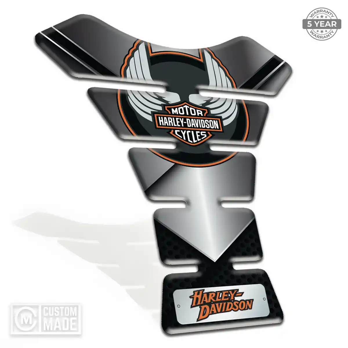 Harley Tank Guard Fuse Elite Finish