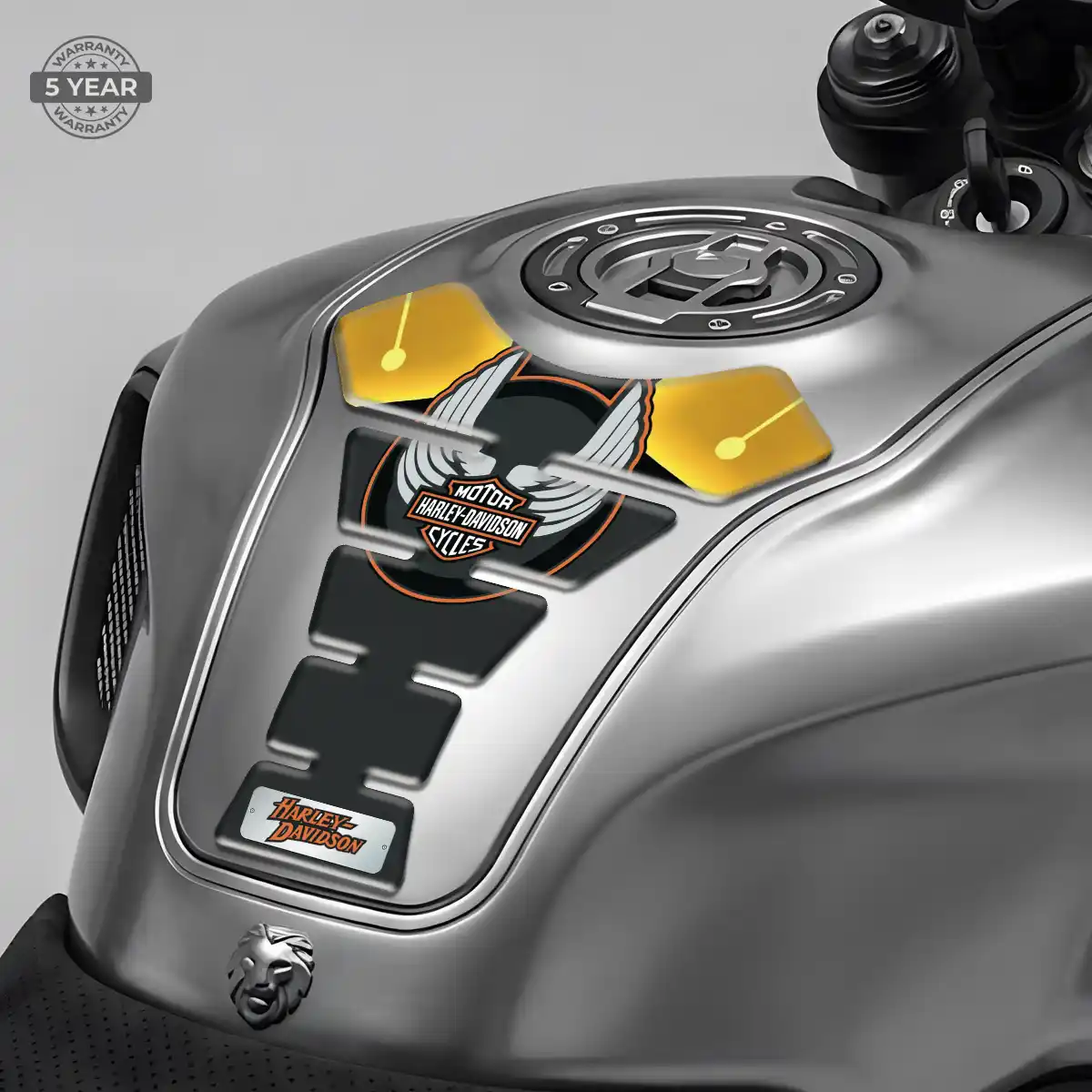 Harley Tank Guard Fuse Motorcycle Elite Finish