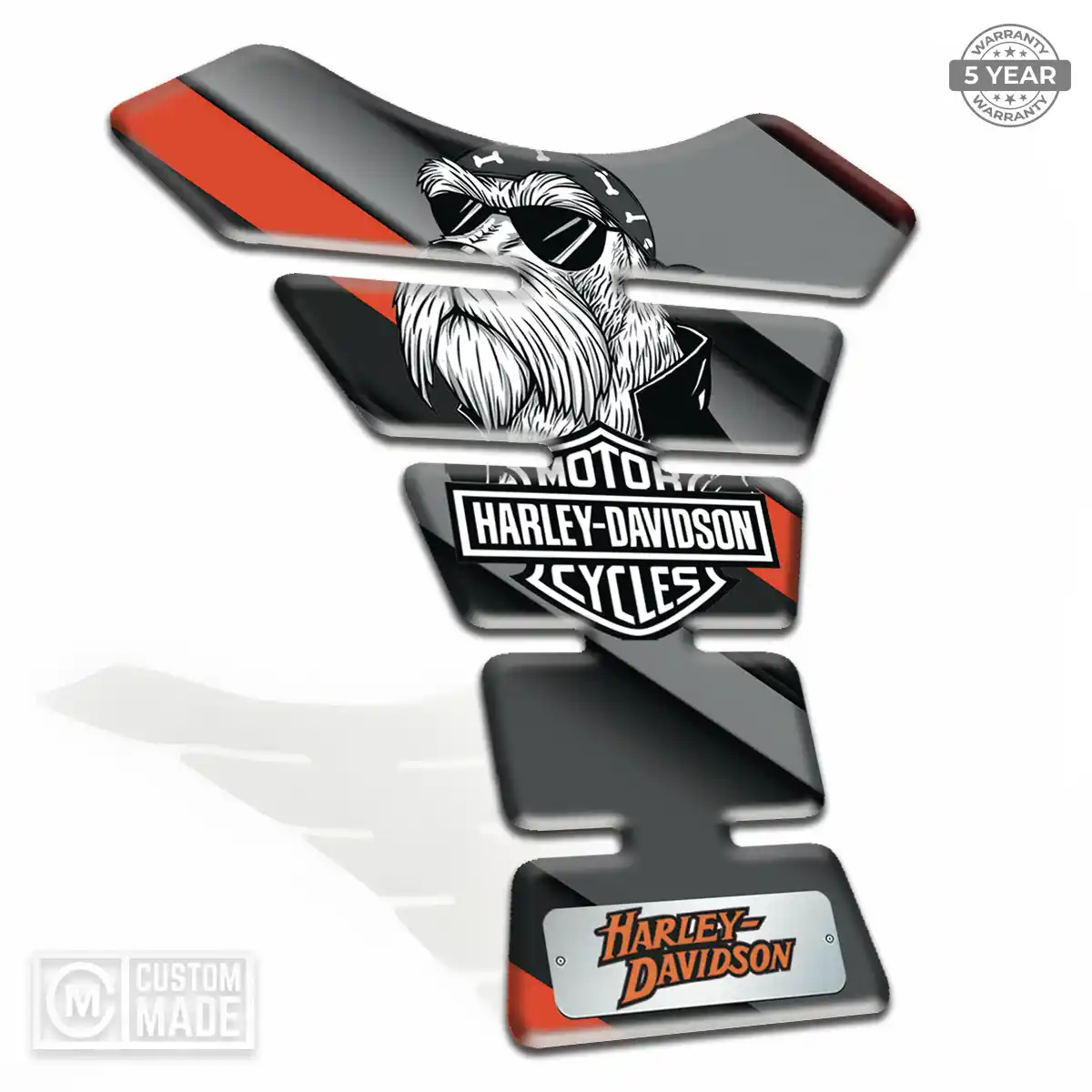 Harley Tank Guard Fuse Motorcycle Refined Design