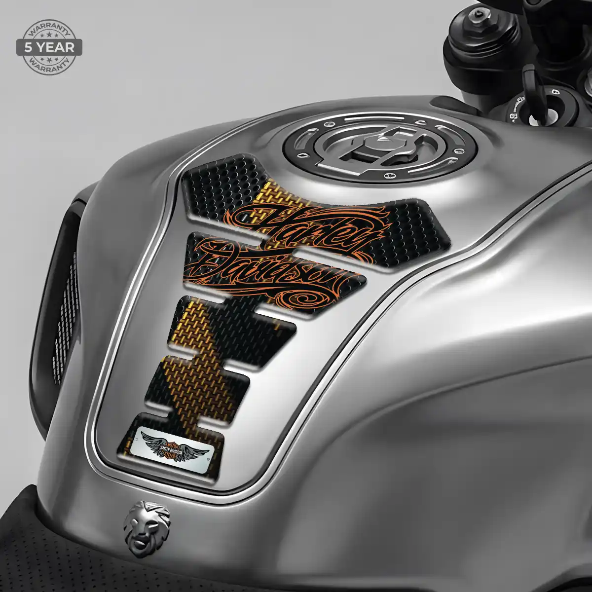 Harley Tank Guard Fuse Motorcycle Sleek Style