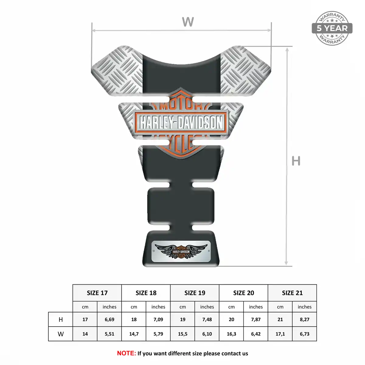 Harley Tank Guard Fuse Prestige Line