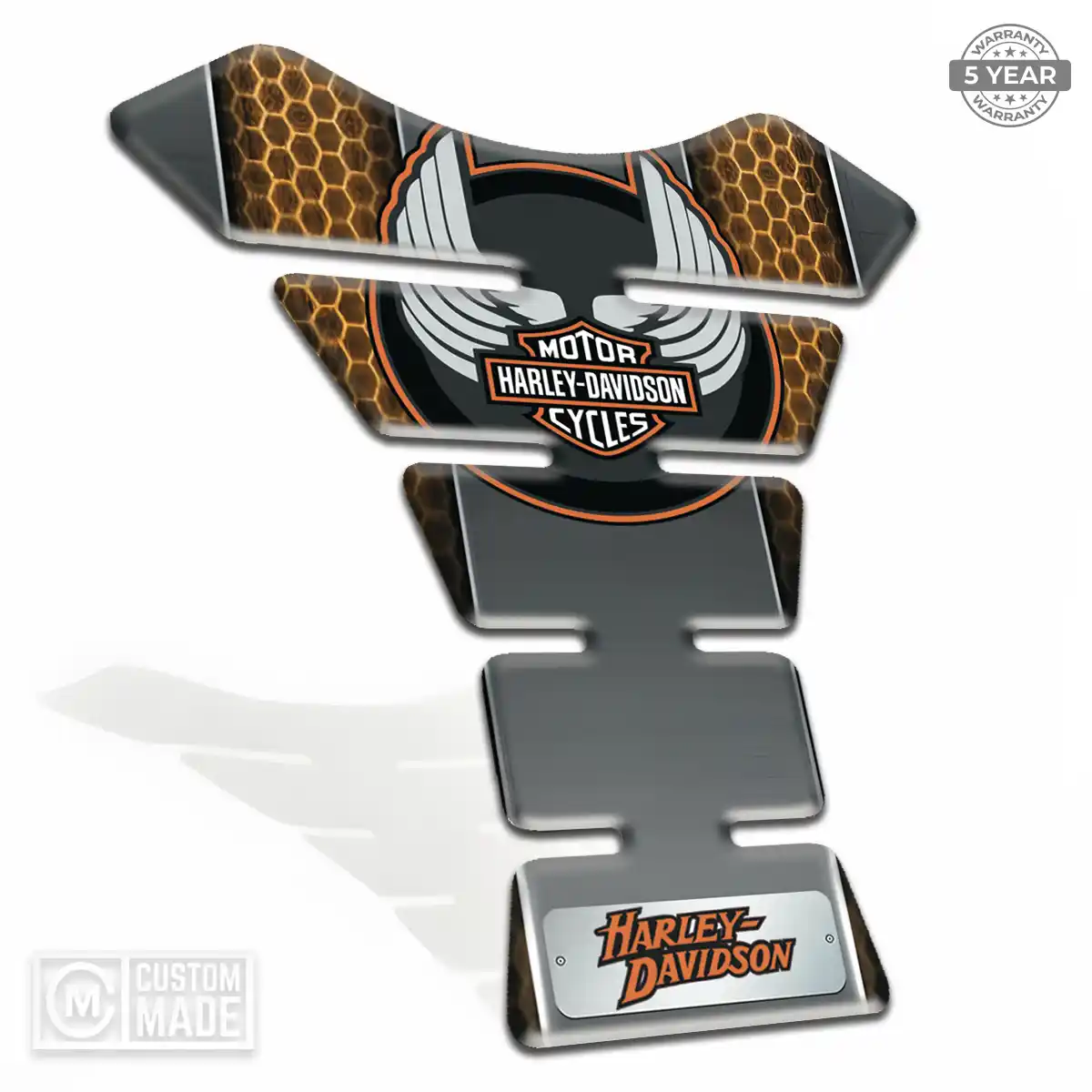 Harley Tank Guard Fuse Refined Design