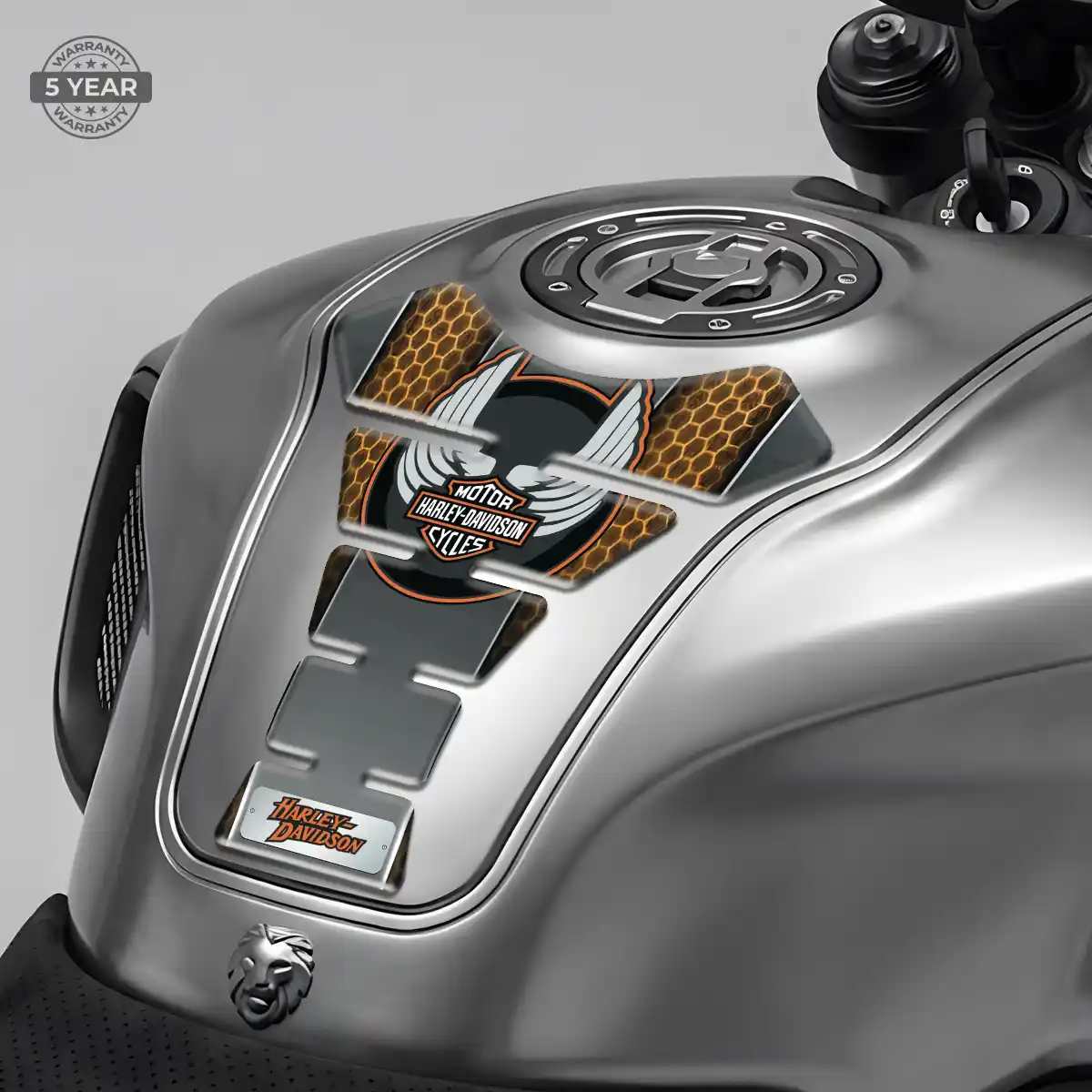 Harley Tank Guard Fuse Refined Design