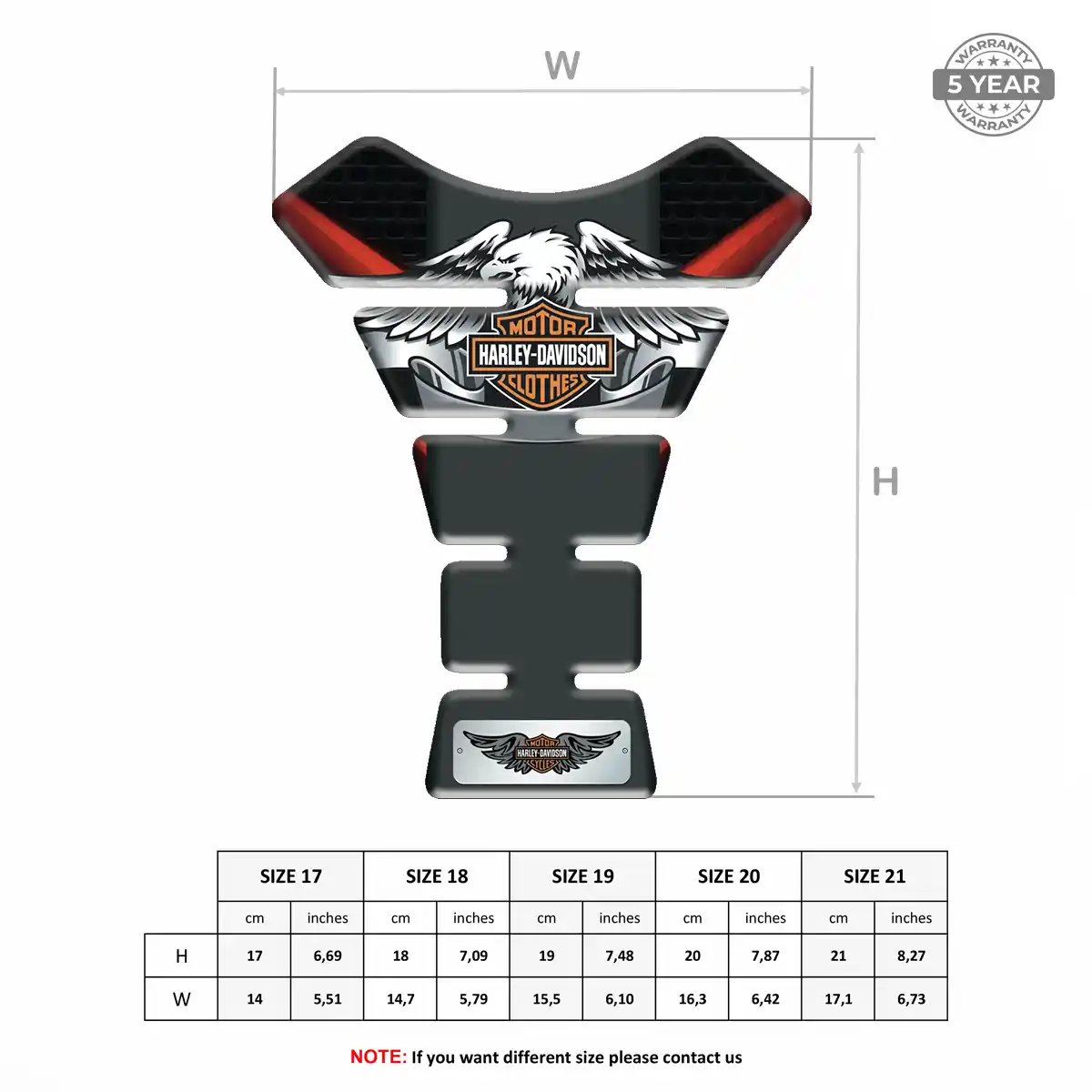 Harley Tank Guard Motorbike Prime Quality