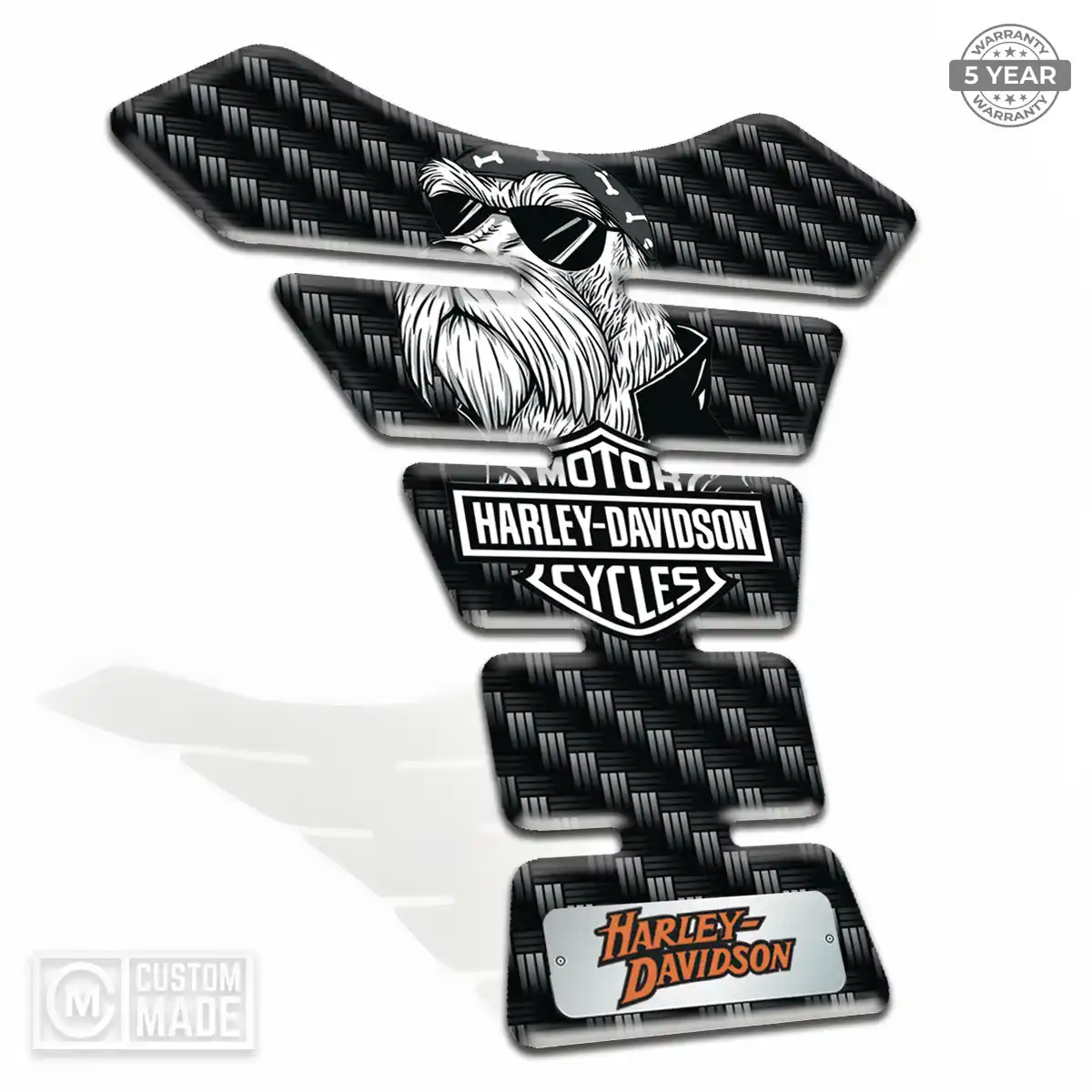 Harley Tank Guard Motorbike Refined Design