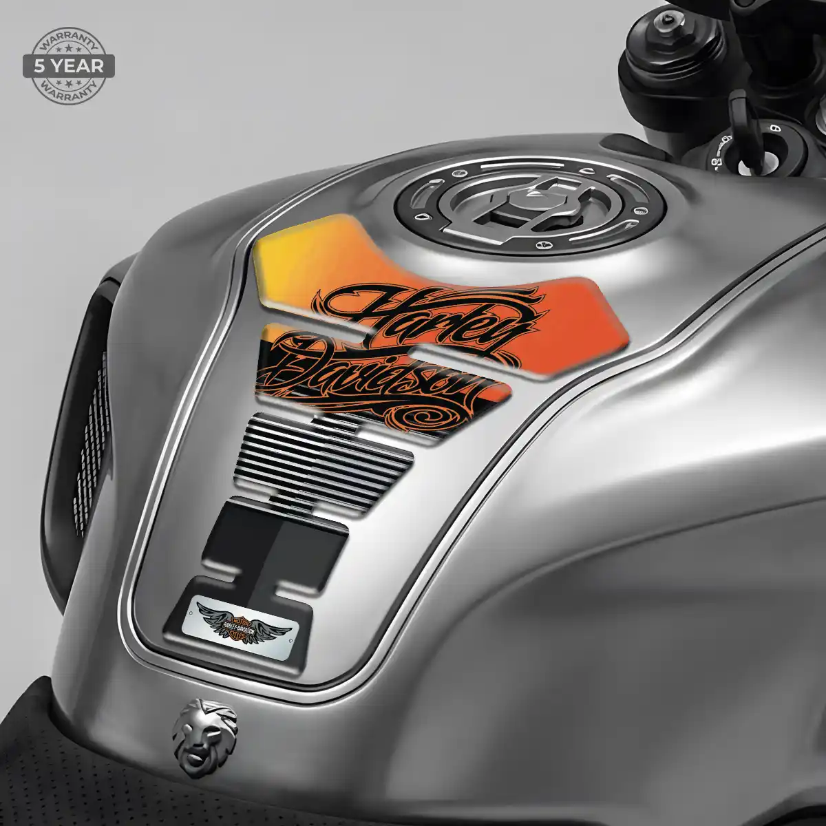 Harley Tank Guard Motorcycle Elite Finish
