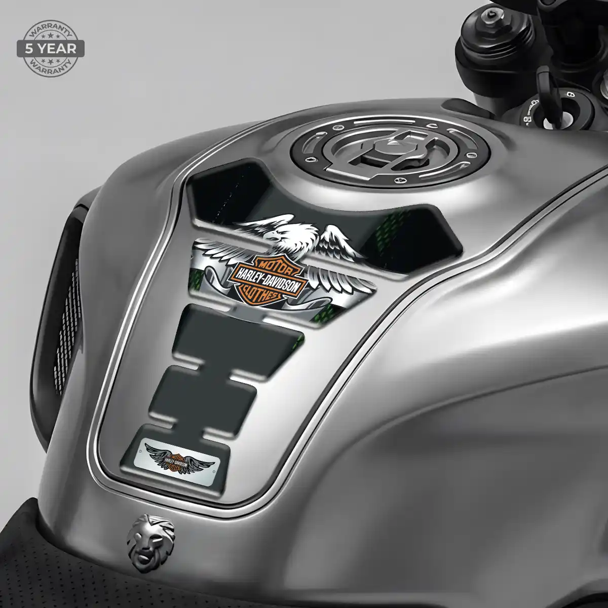 Harley Tank Guard Motorcycle Refined Design
