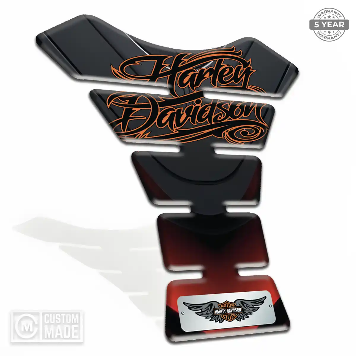 Harley Tank Guard Pad Motorbike Elite Finish