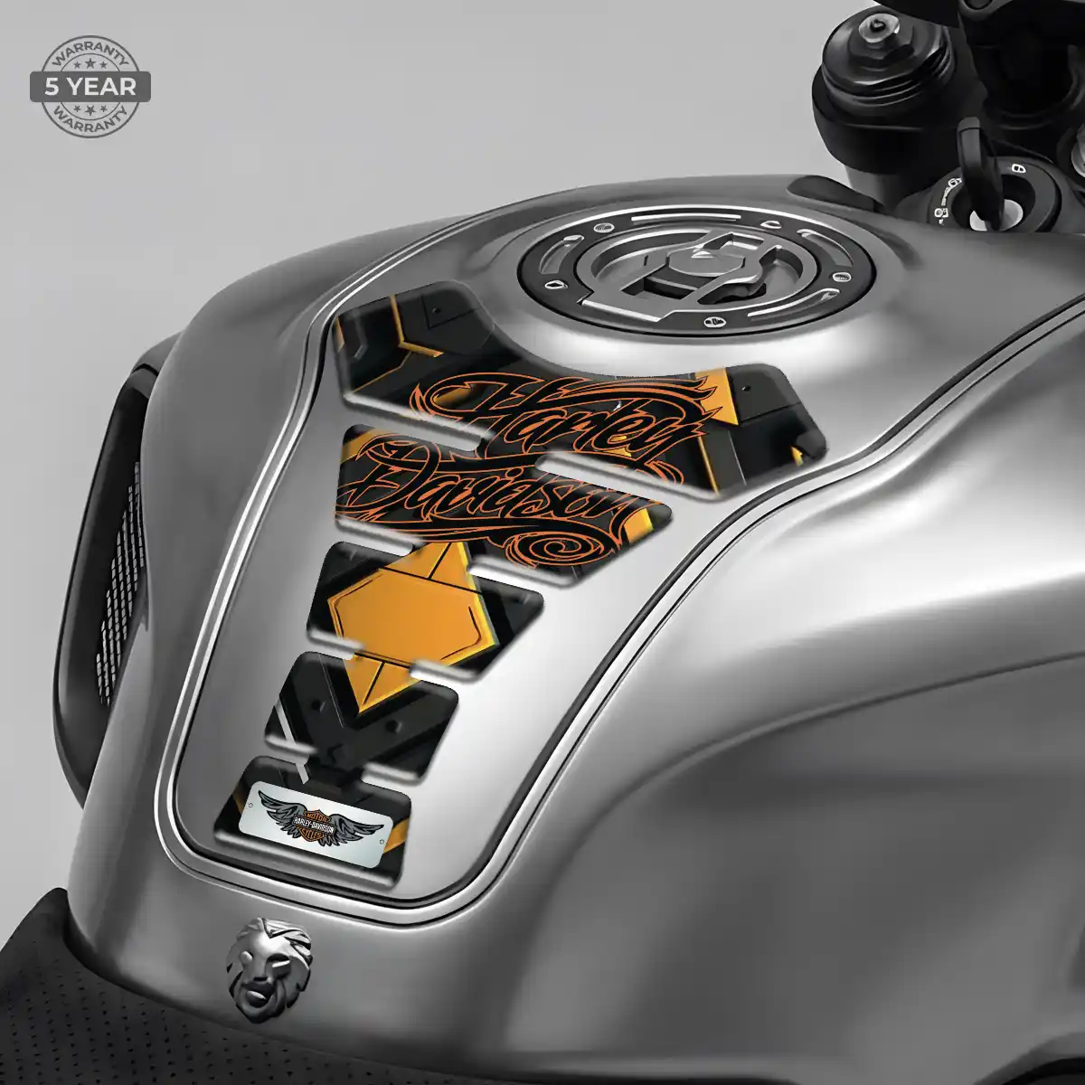 Harley Tank Guard Pad Motorbike Sleek Style
