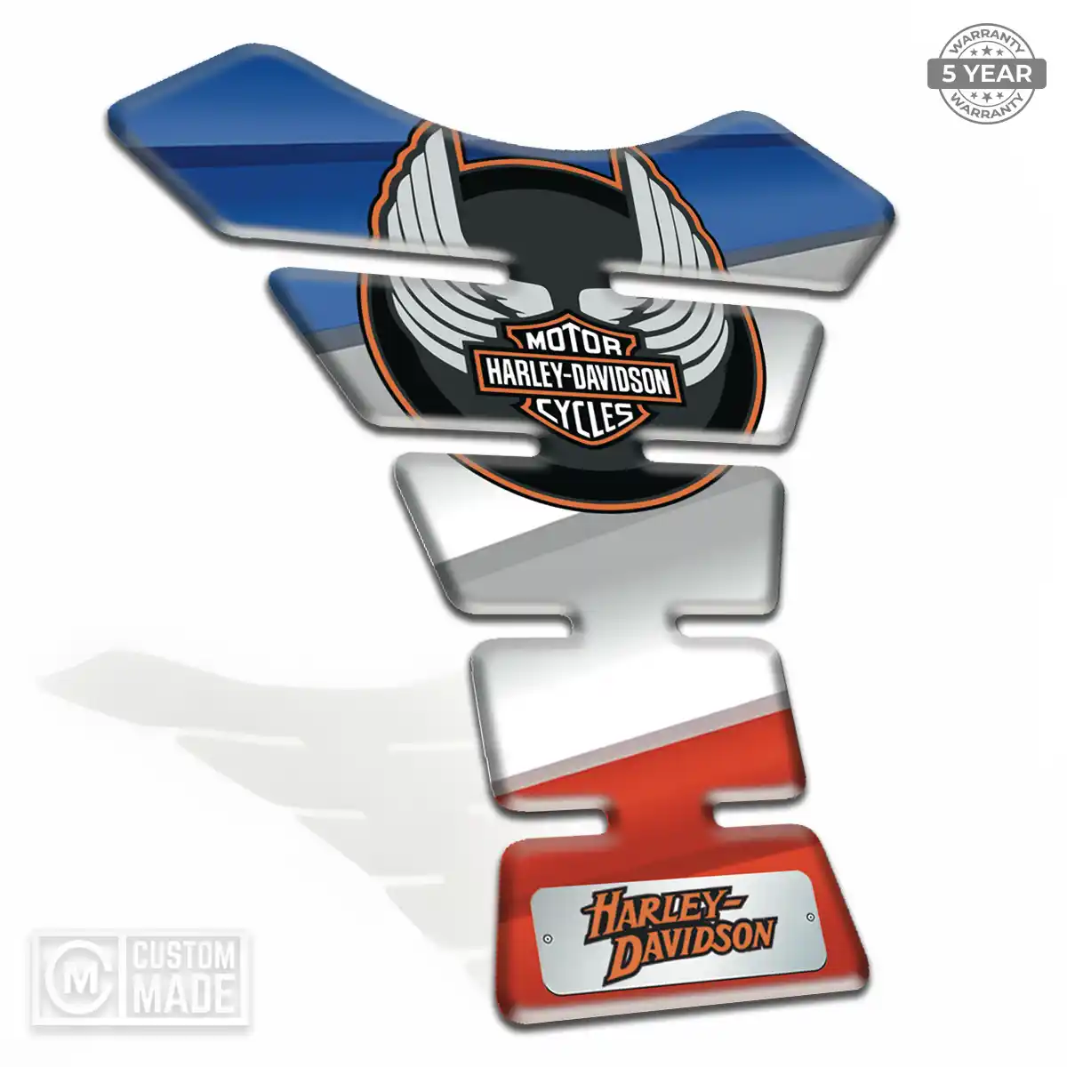 Harley Tank Guard Pad Motorcycle Prestige Line