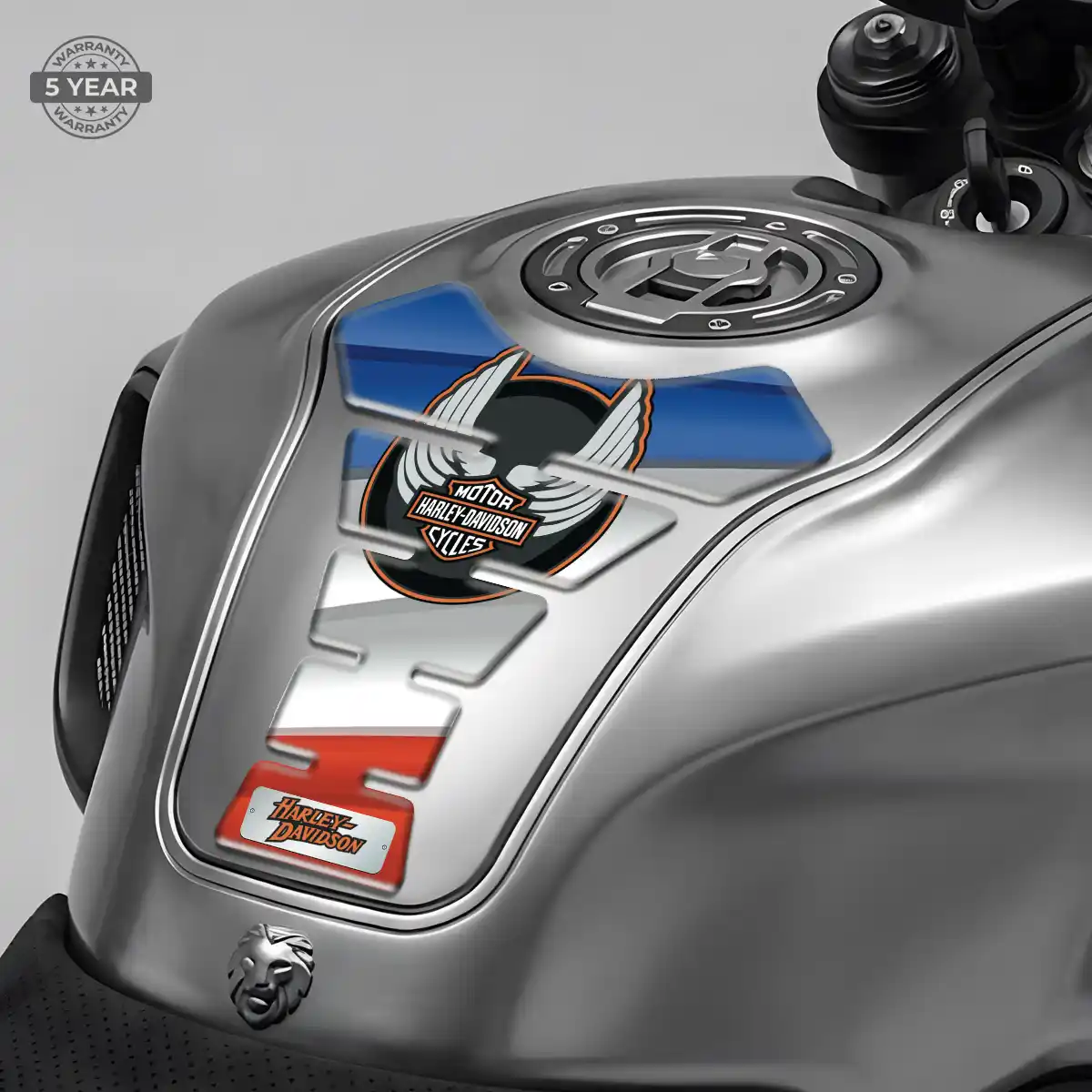 Harley Tank Guard Pad Motorcycle Prestige Line
