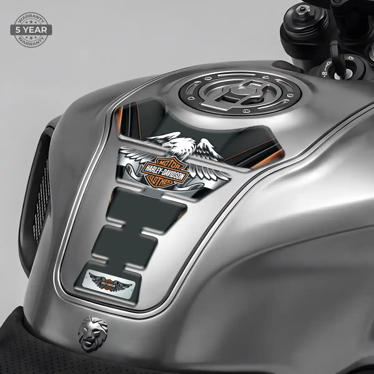 Harley Tank Guard Pad Motorcycle Sleek Style