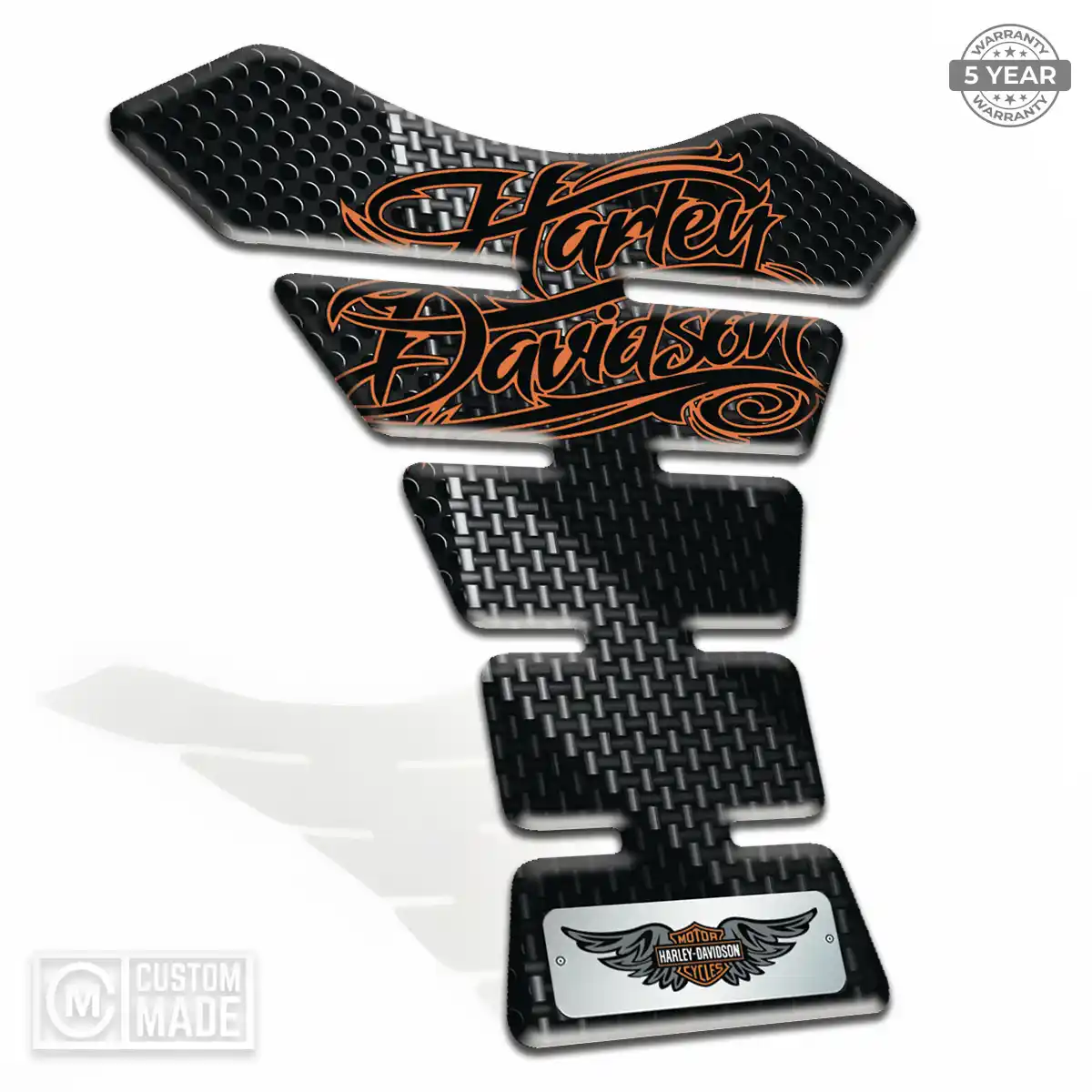 Harley Tank Guard Pad Refined Design