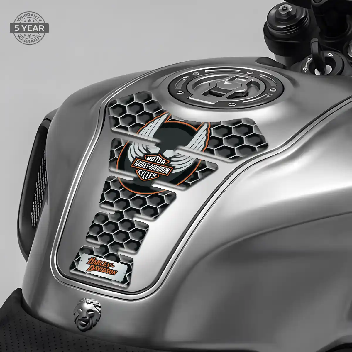 Harley Tank Guard Pad Sleek Style