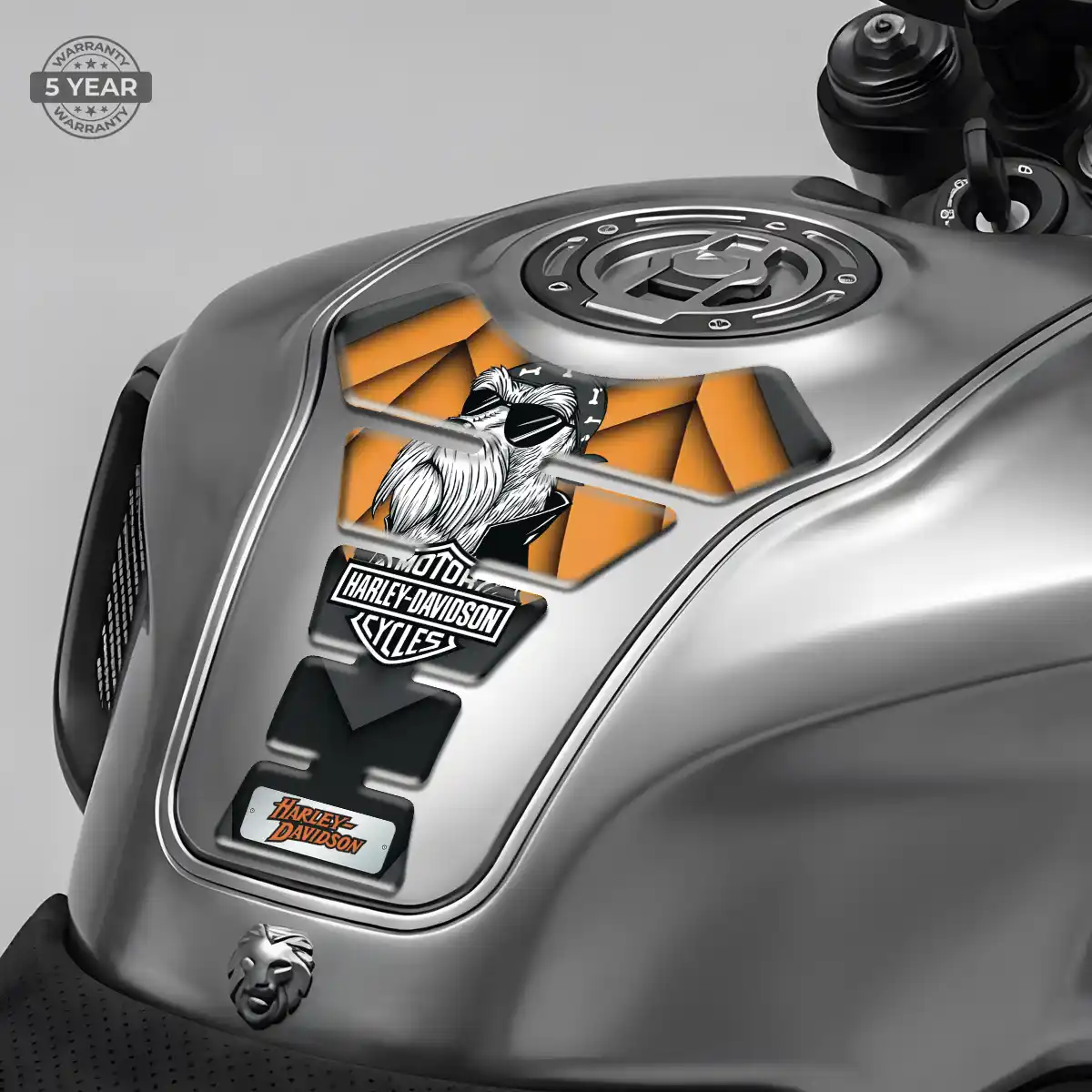 Harley Tank Guard Pad Superior Craft