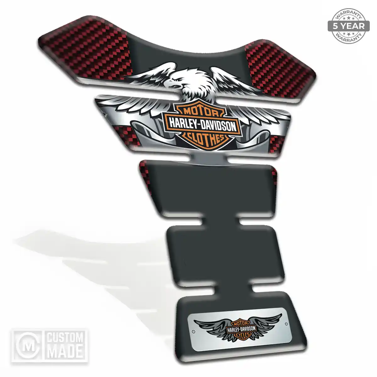 Harley Tank Guard Pads Motorbike Signature Grade