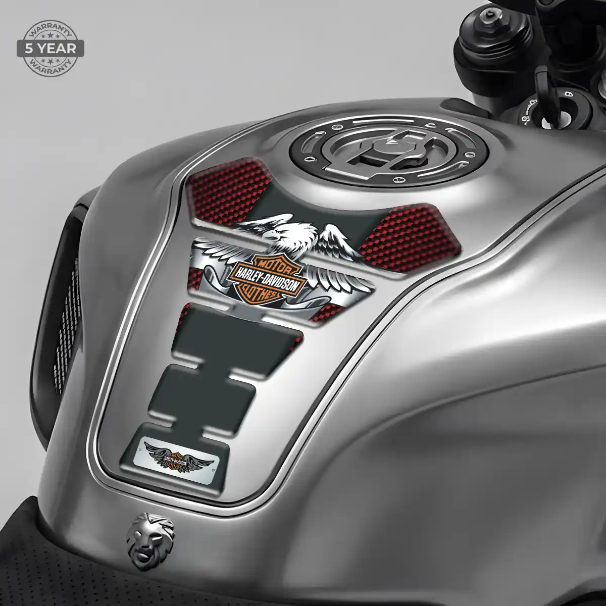 Harley Tank Guard Pads Motorbike Signature Grade