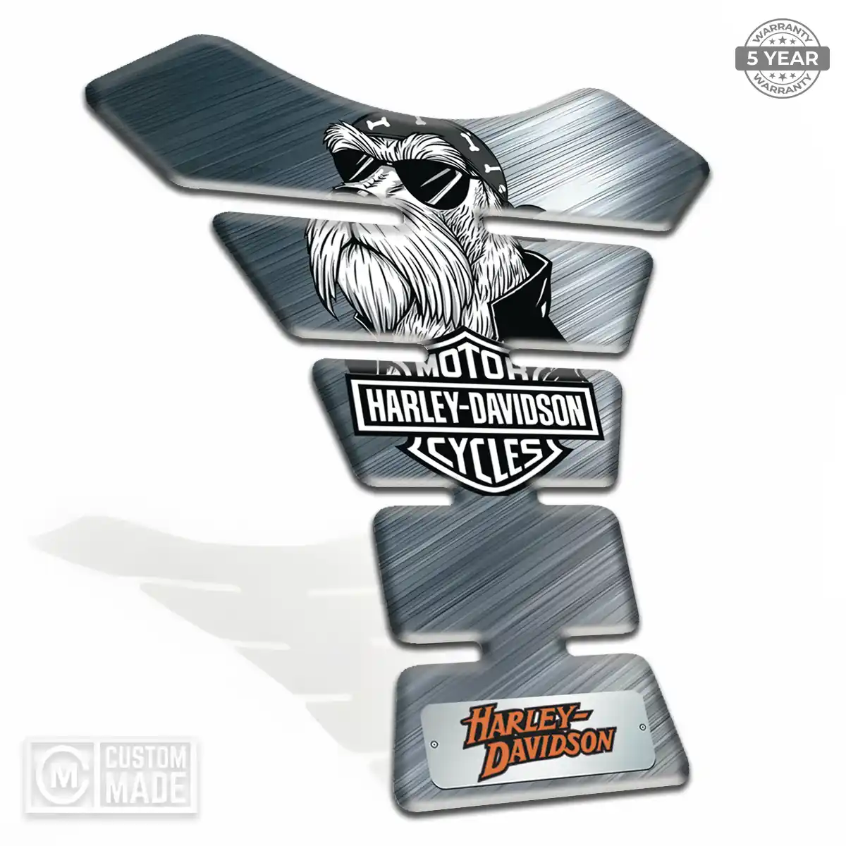 Harley Tank Guard Pads Motorbike Sleek Style