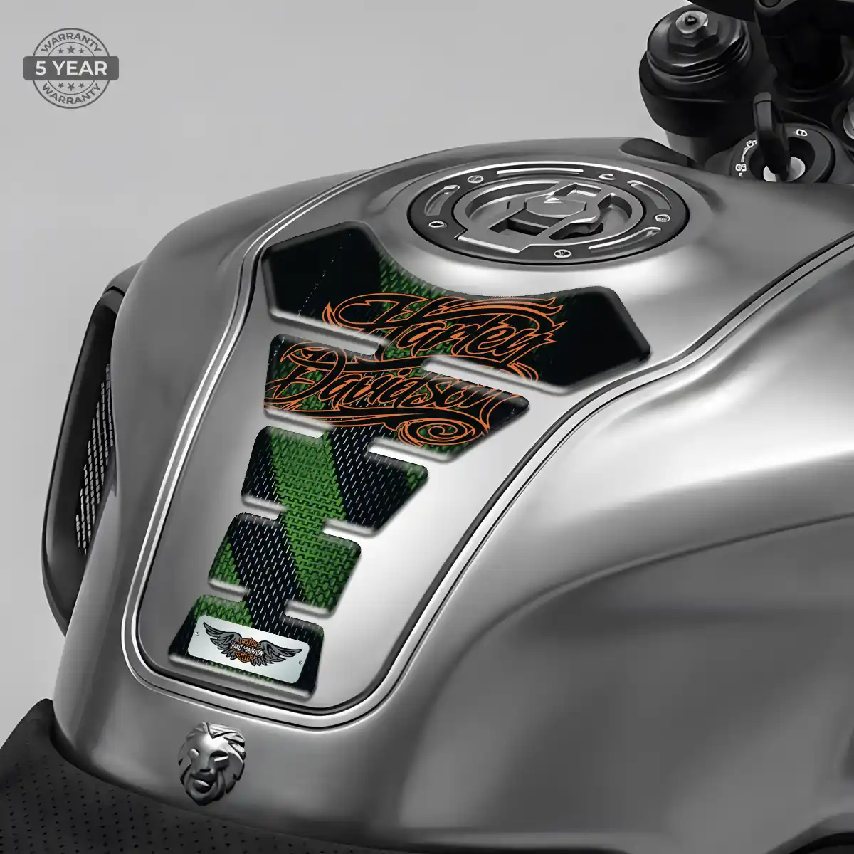 Harley Tank Guard Pads Motorcycle Prestige Line