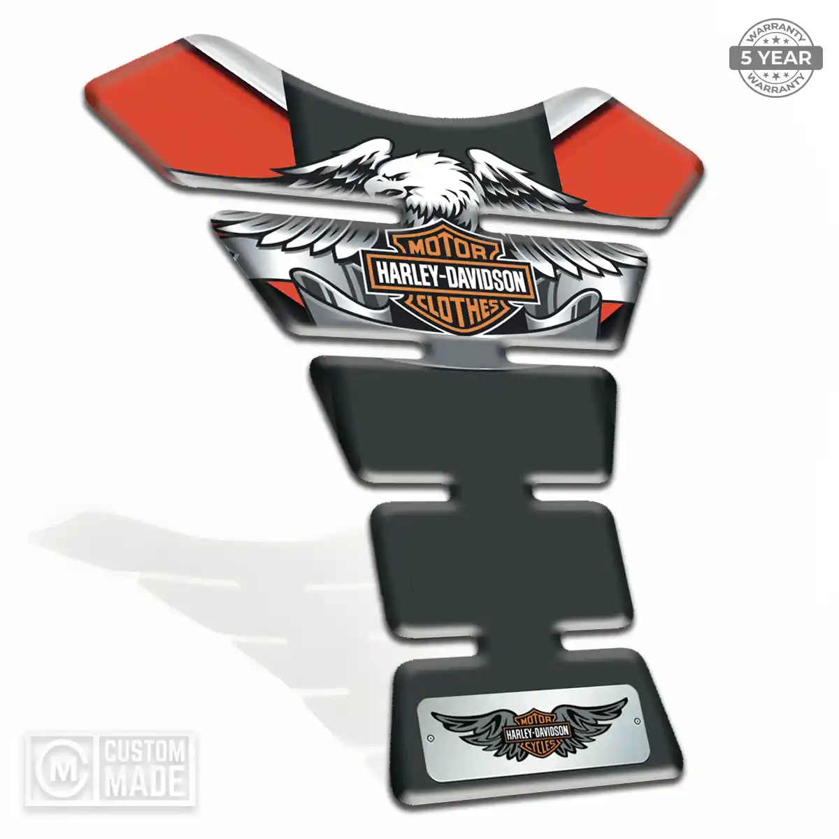 Harley Tank Guard Pads Motorcycle Signature Grade