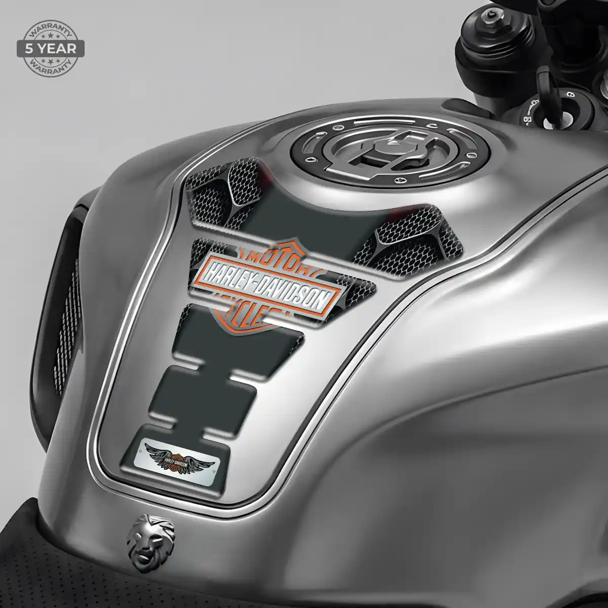 Harley Tank Guard Pads Refined Design