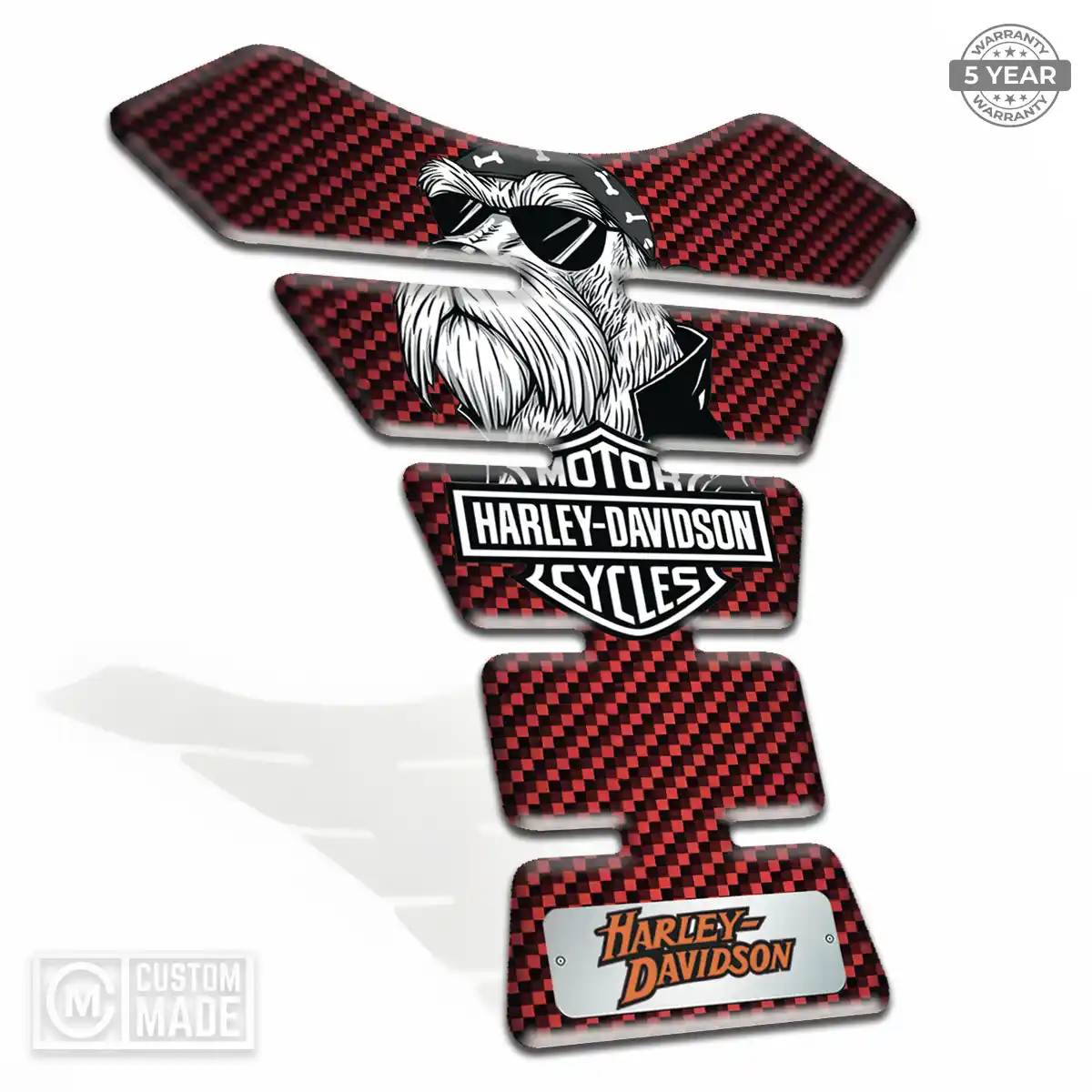 Harley Tank Guard Pads Signature Grade