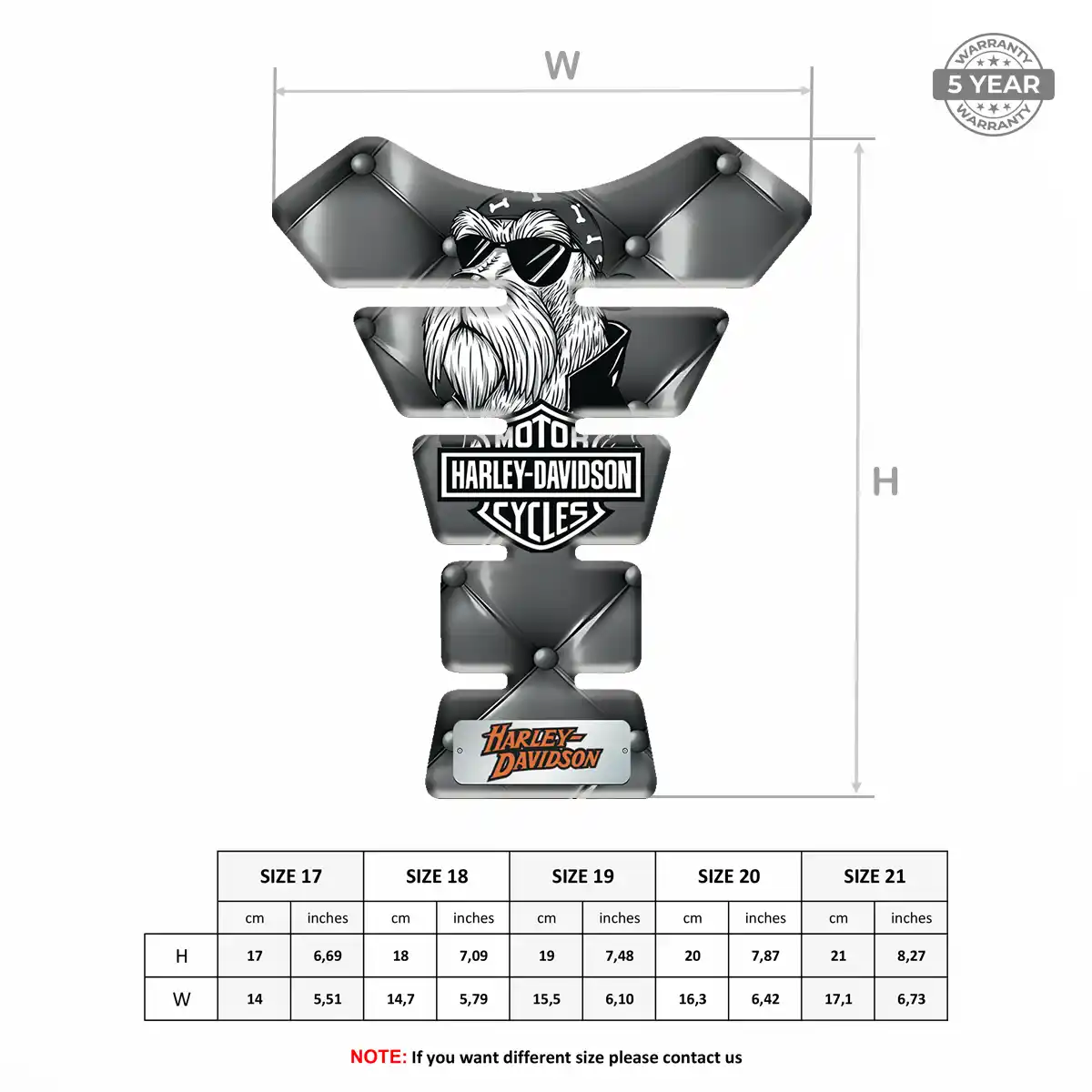Harley Tank Guard Prestige Line