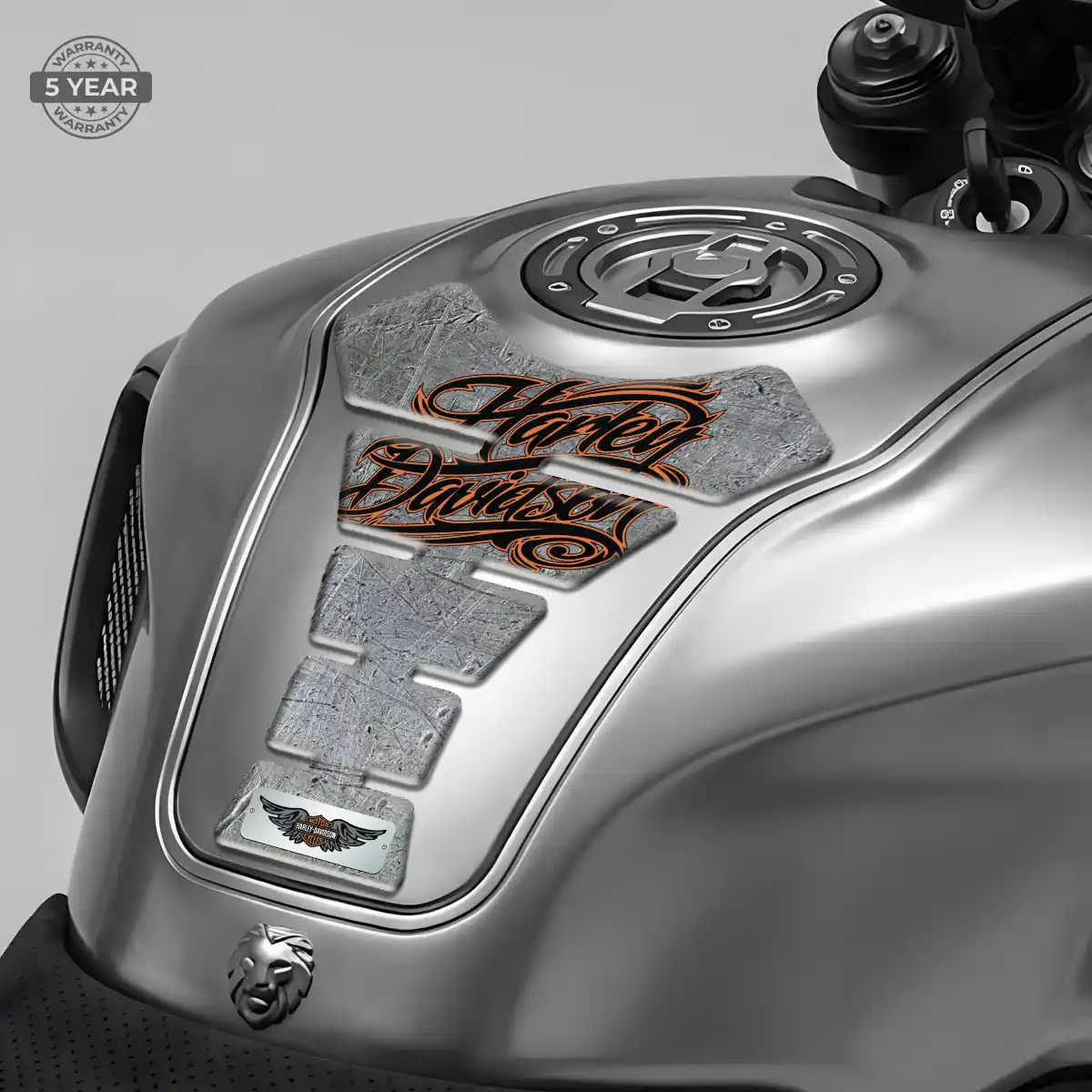 Harley Tank Guard Protector Elite Finish