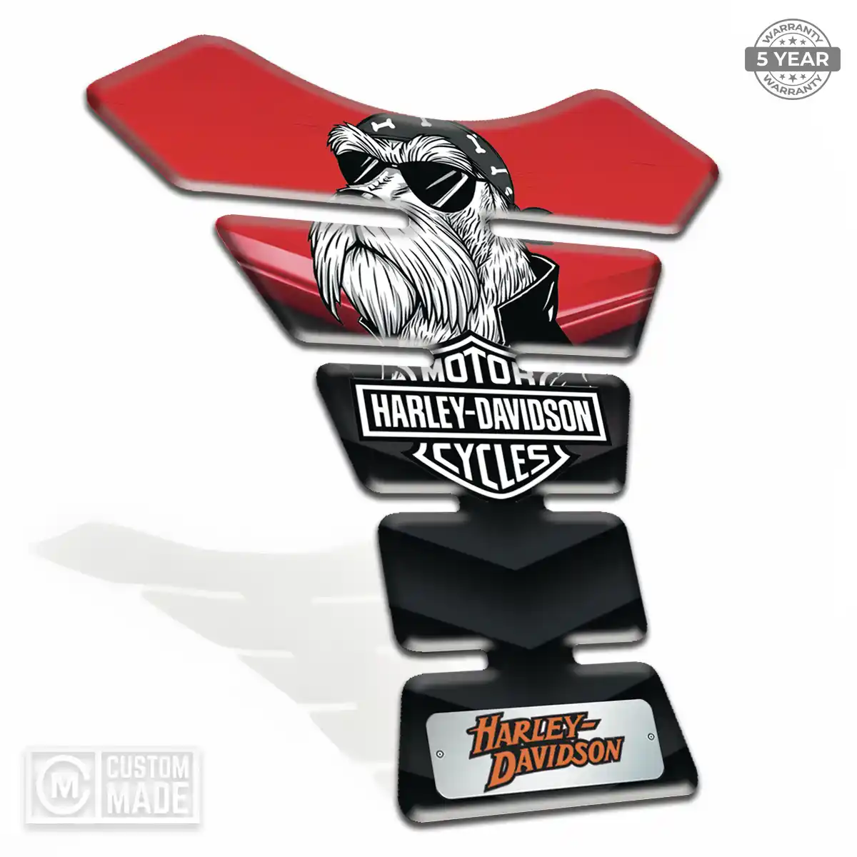 Harley Tank Guard Protector Motorcycle Refined Design