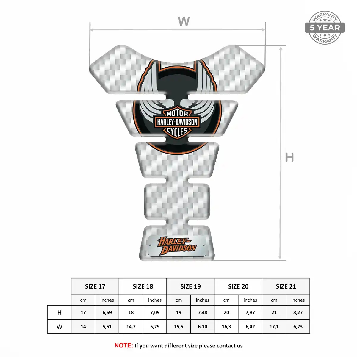 Harley Tank Guard Superior Craft