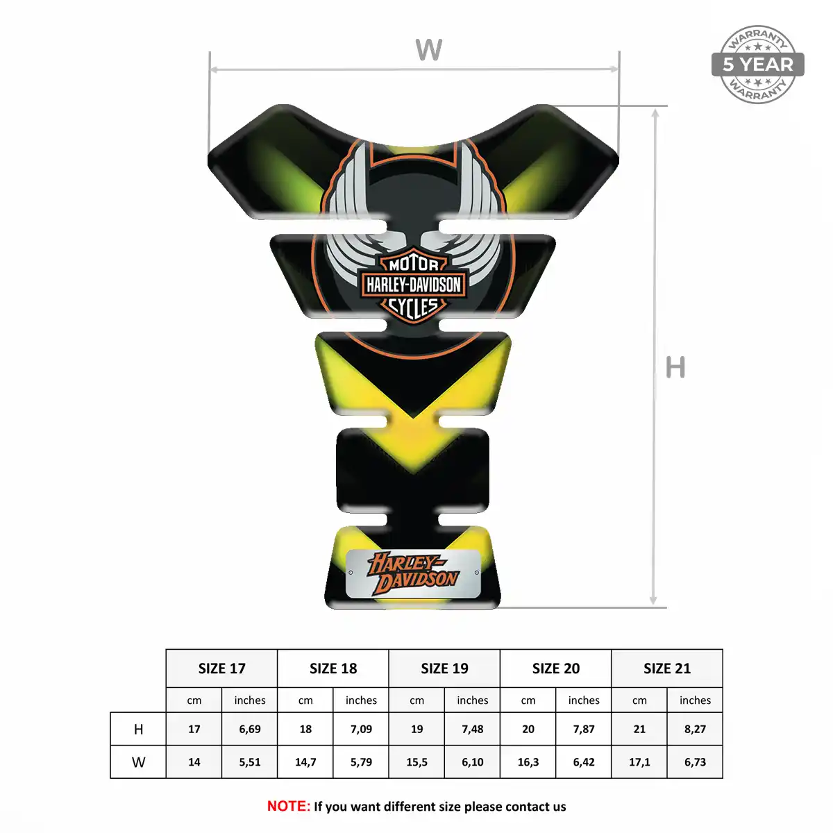 Harley Tank Guards Motorbike Prime Quality