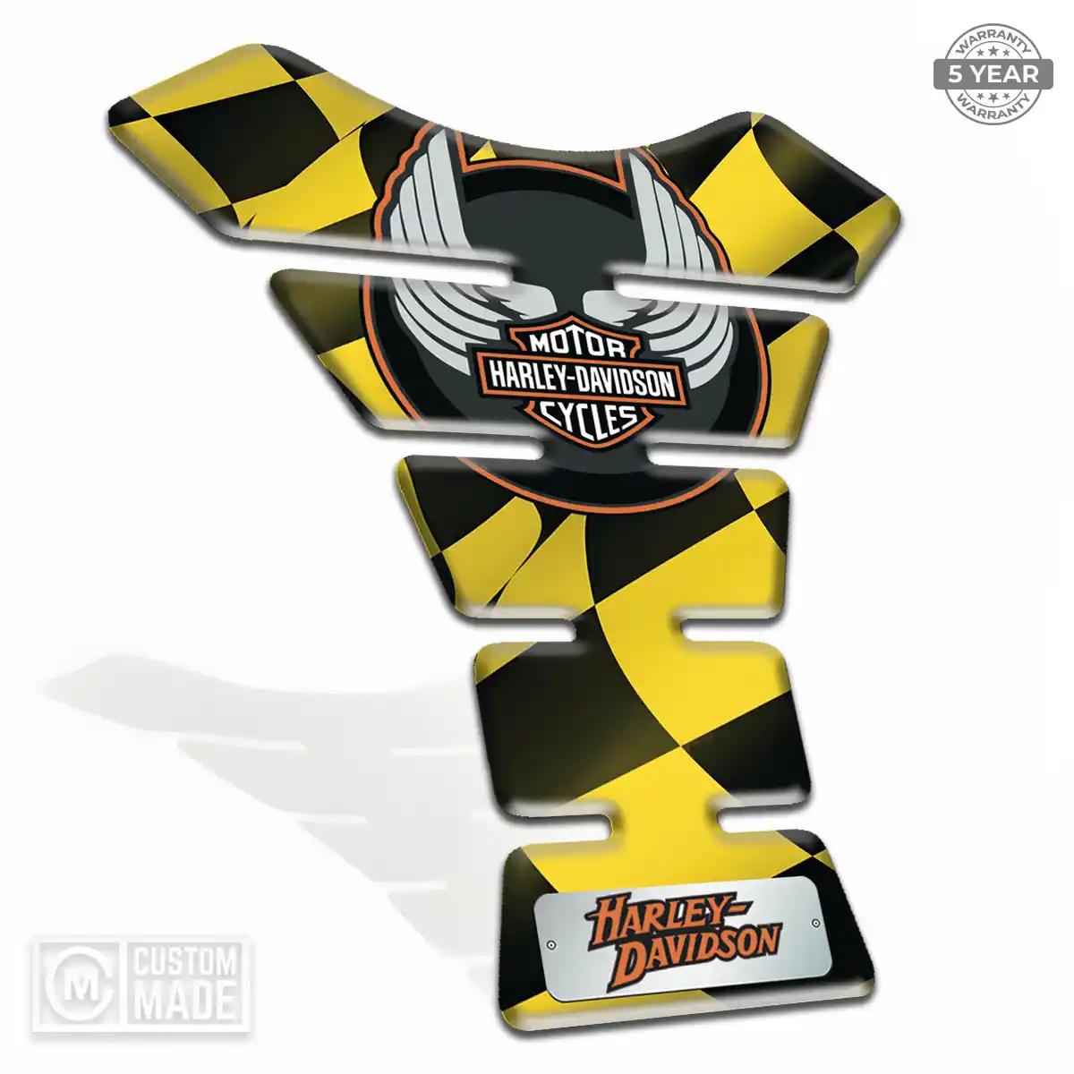 Harley Tank Guards Motorbike Sleek Style