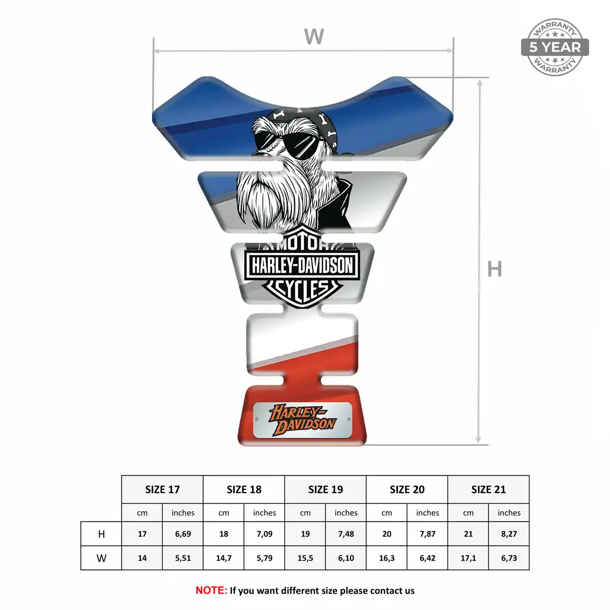 Harley Tank Guards Motorcycle Refined Design