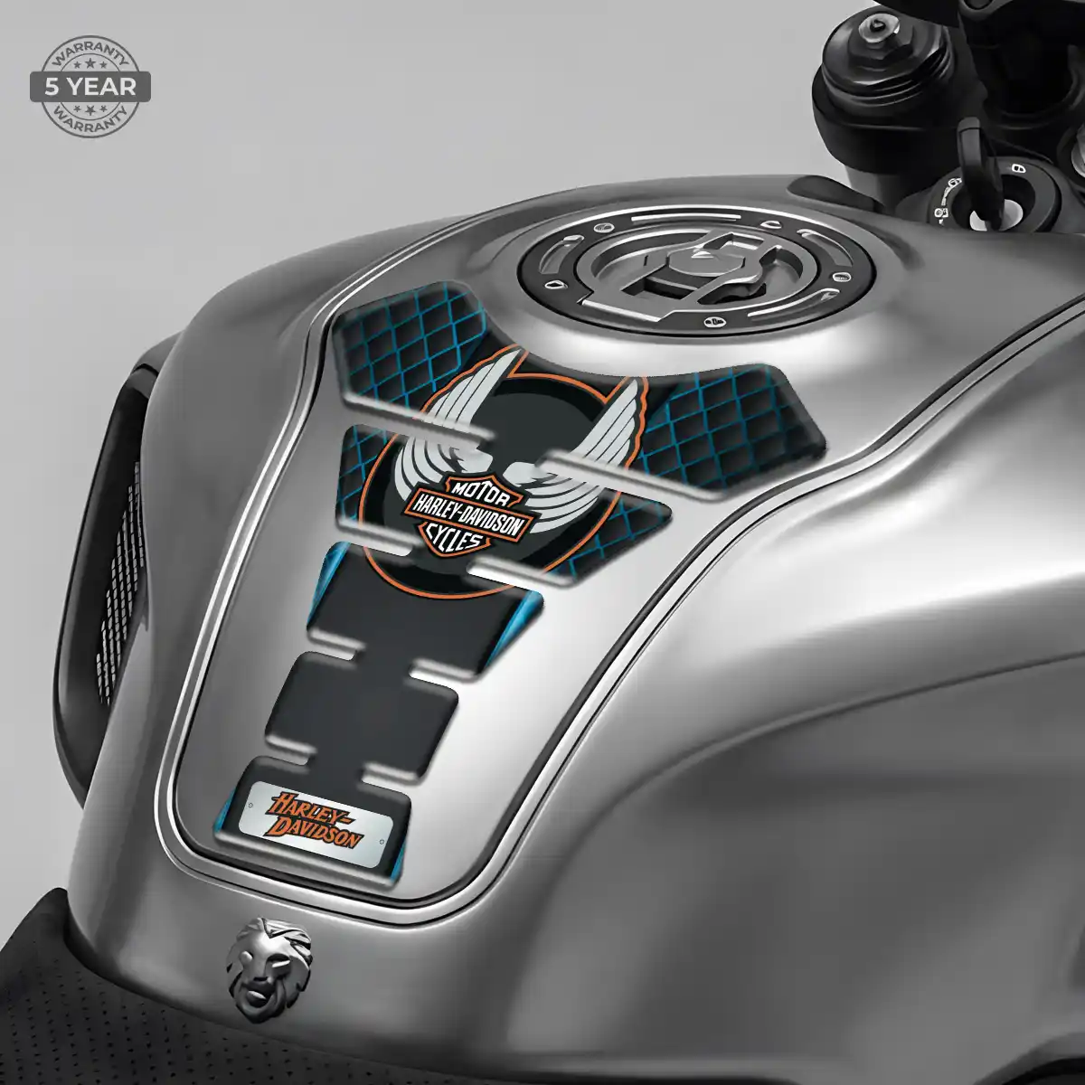 Harley Tank Guards Motorcycle Signature Grade
