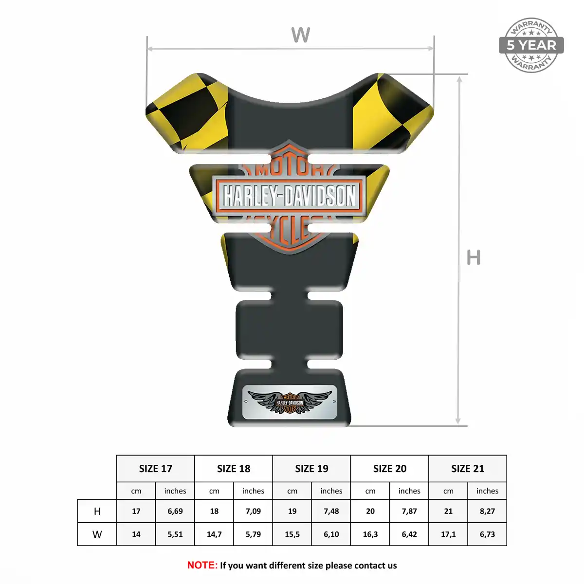 Harley Tank Guards Prestige Line