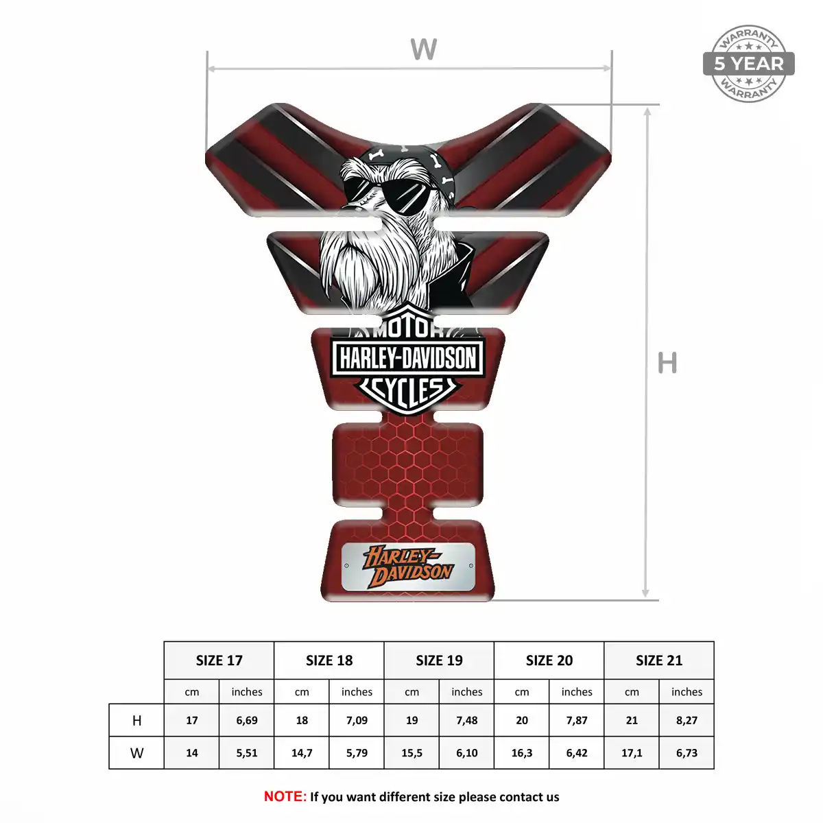 Harley Tank Guards Signature Grade