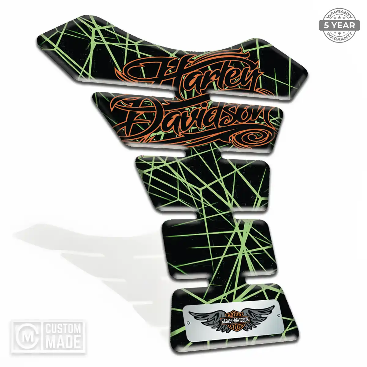 Harley Tank Knee Pad Elite Finish
