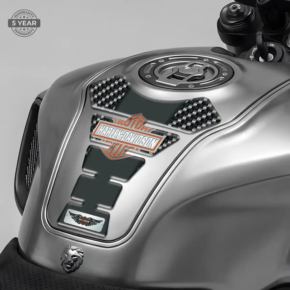 Harley Tank Knee Pad Refined Design